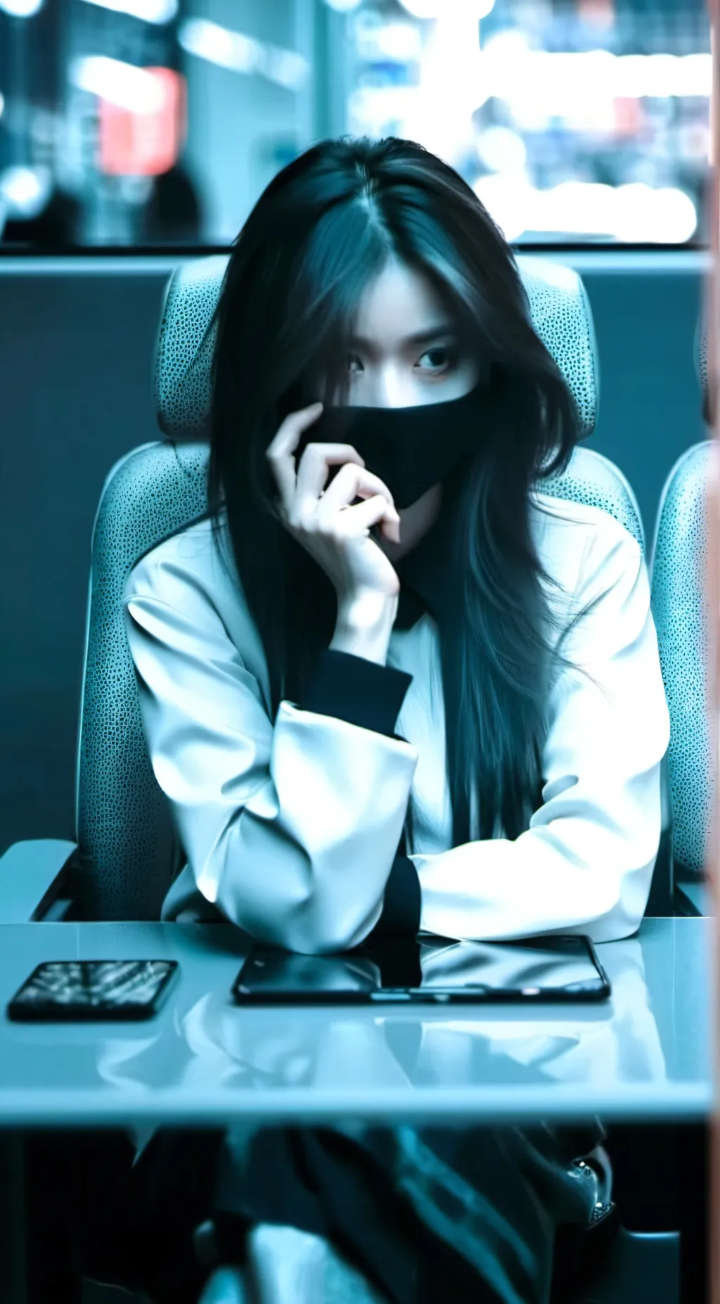 ai character: Min Jung background