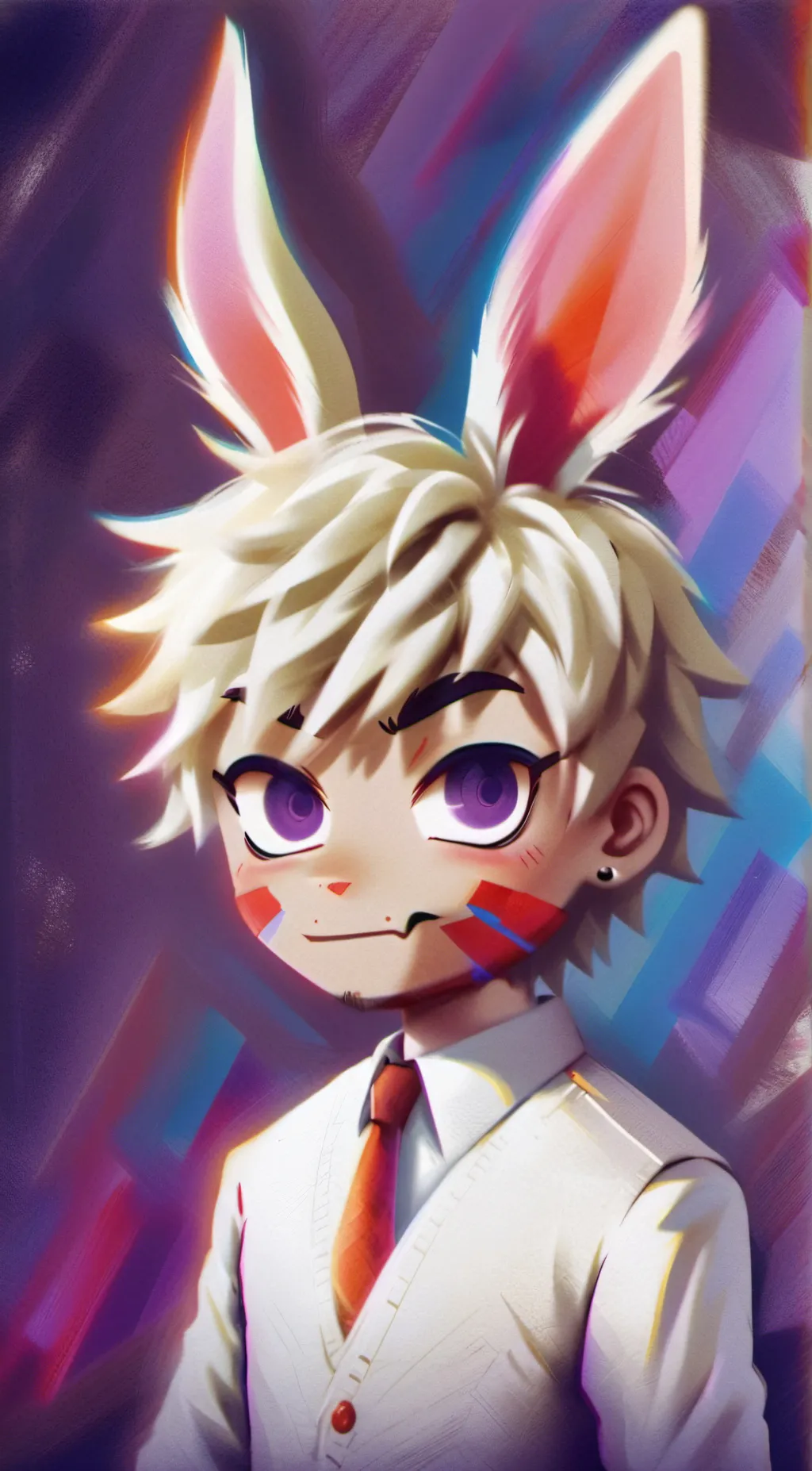 ai character: glitchtrap background