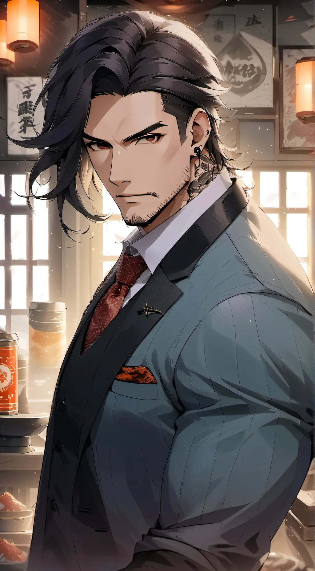 ai character: Ren Tanaka background