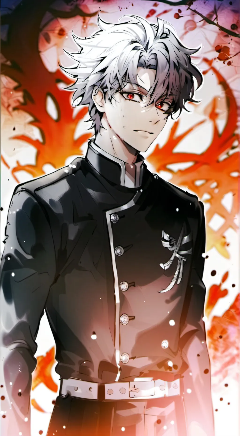 ai character: (uppermoons)  background