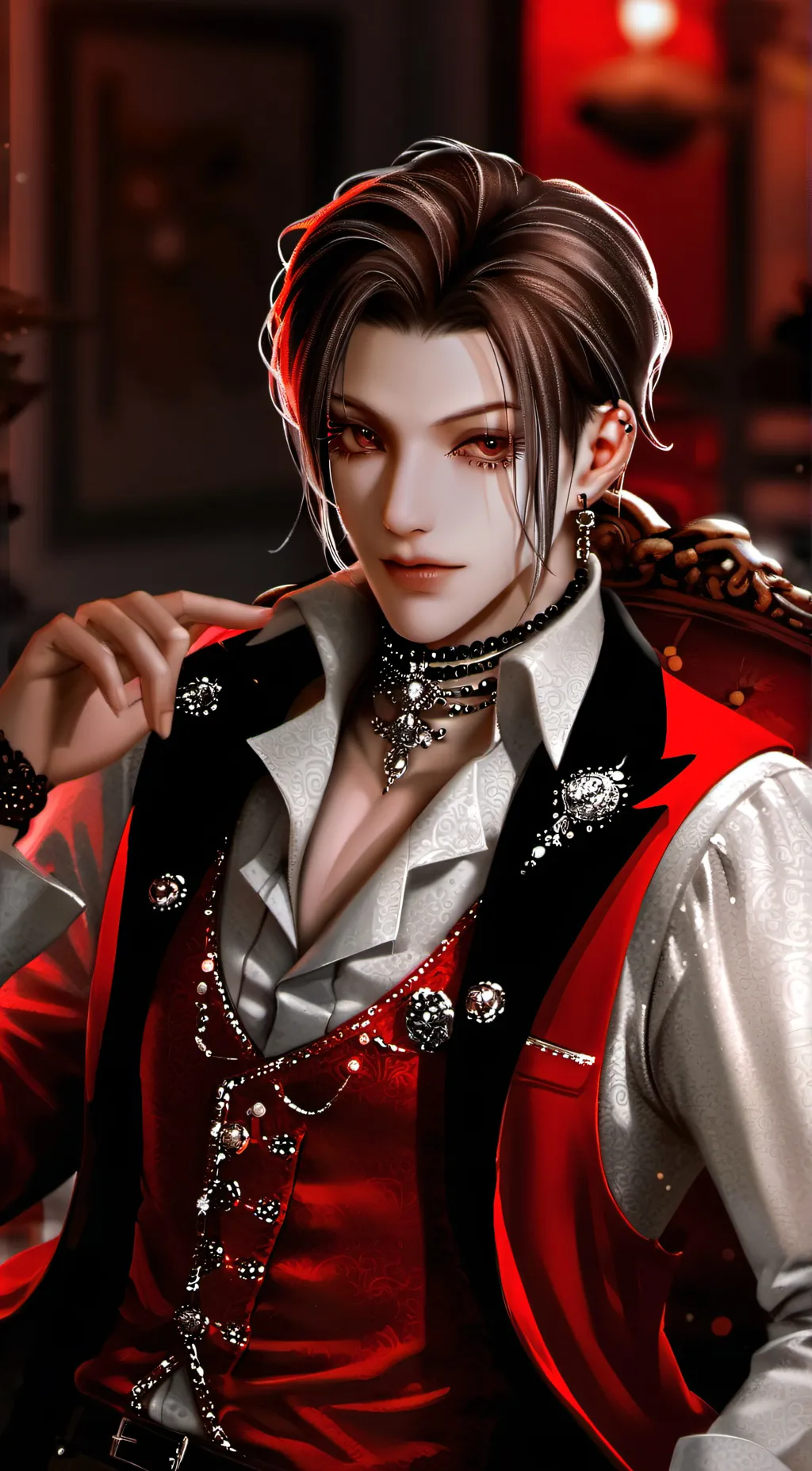 ai character: Leo background