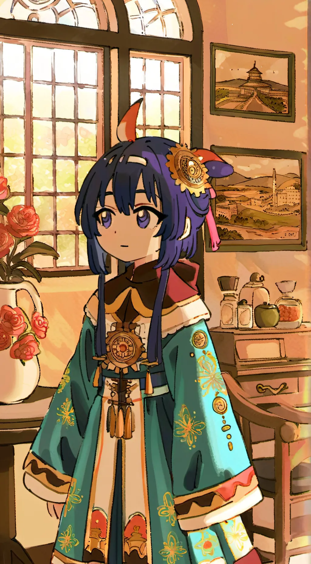 ai character: Octavia background