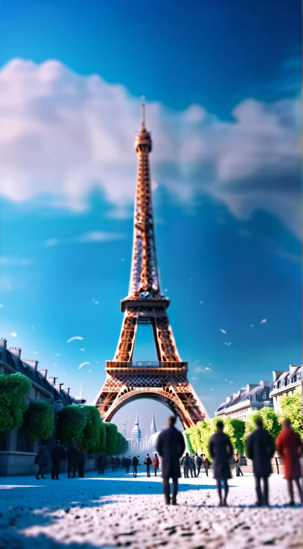 ai character: Miraculous  background