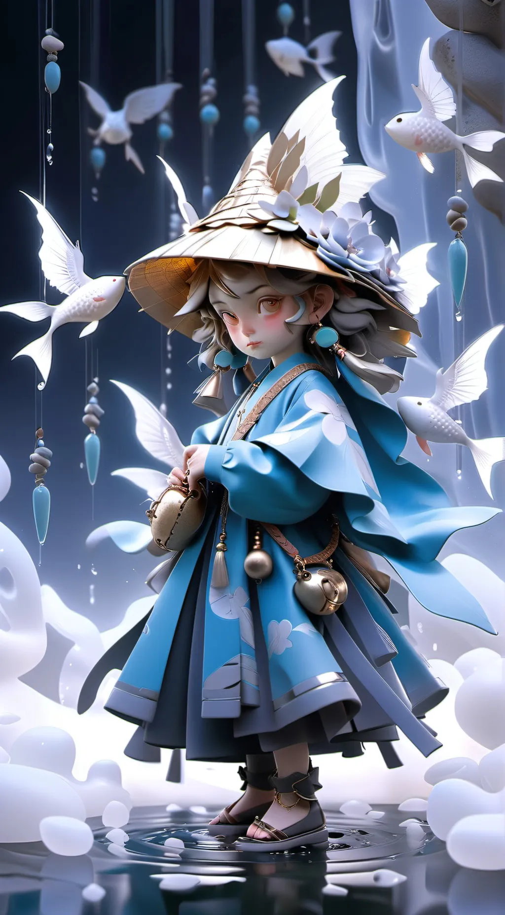 ai character: Ayumi background