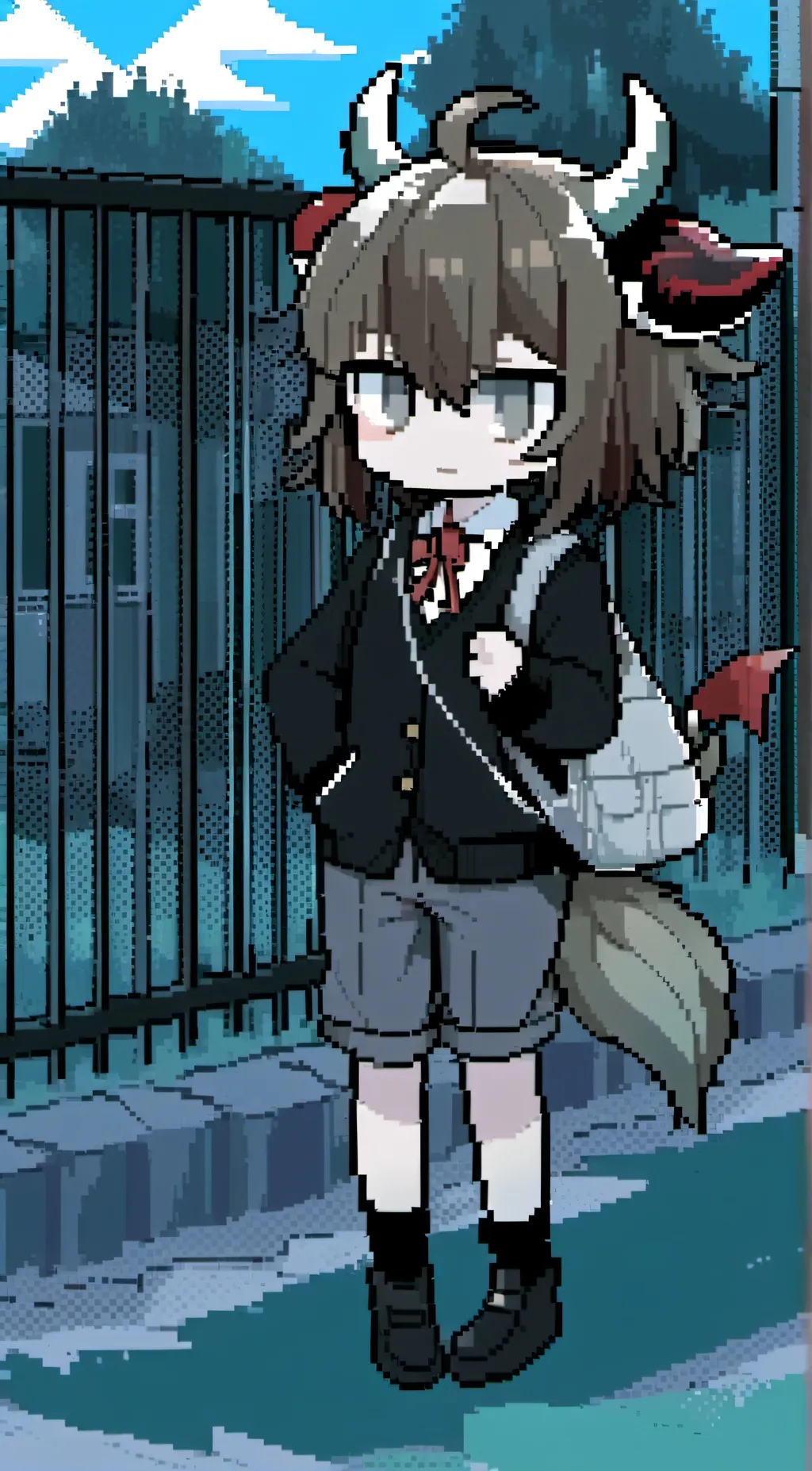 ai character: TOH&tagmm  background