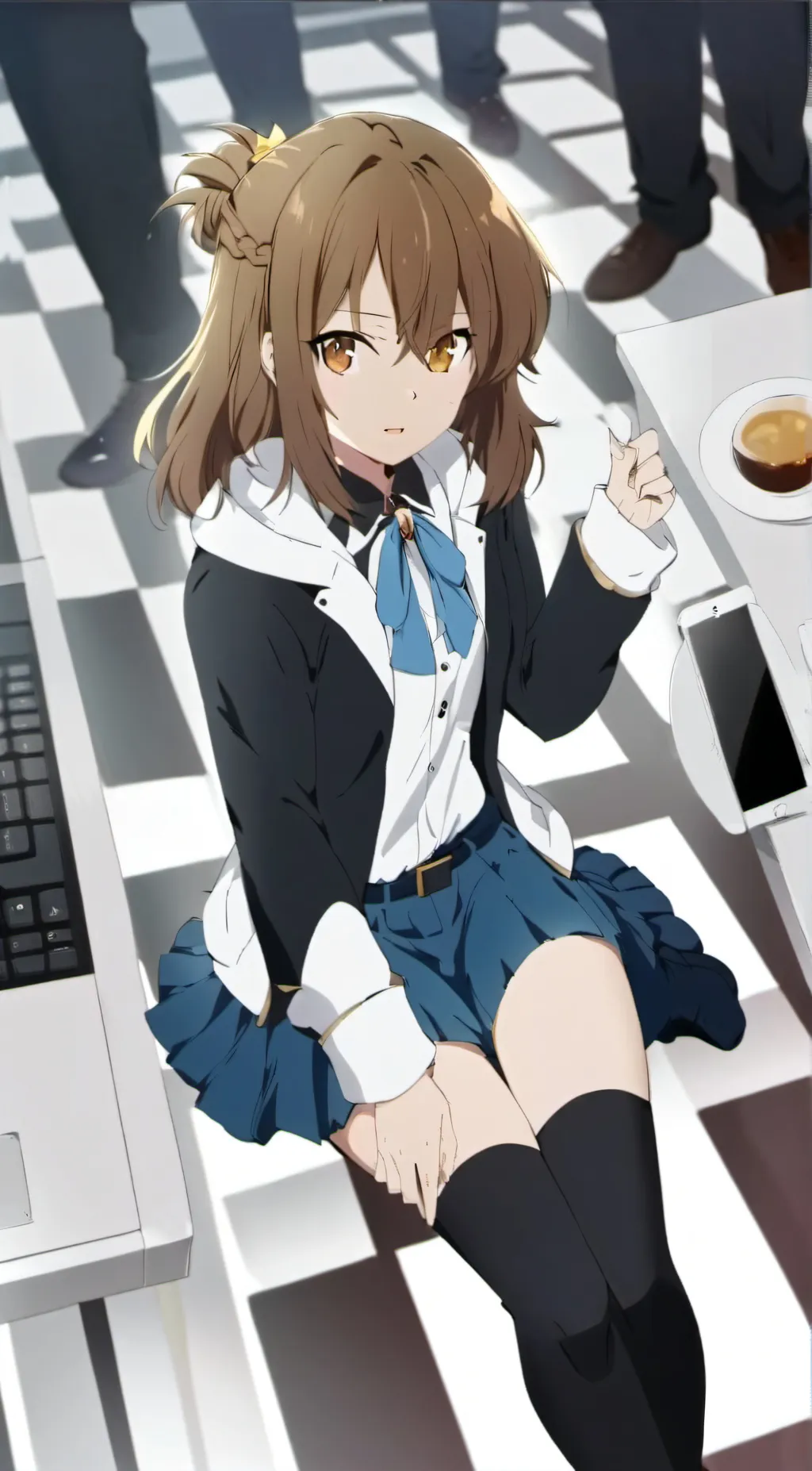 ai character: Akio background