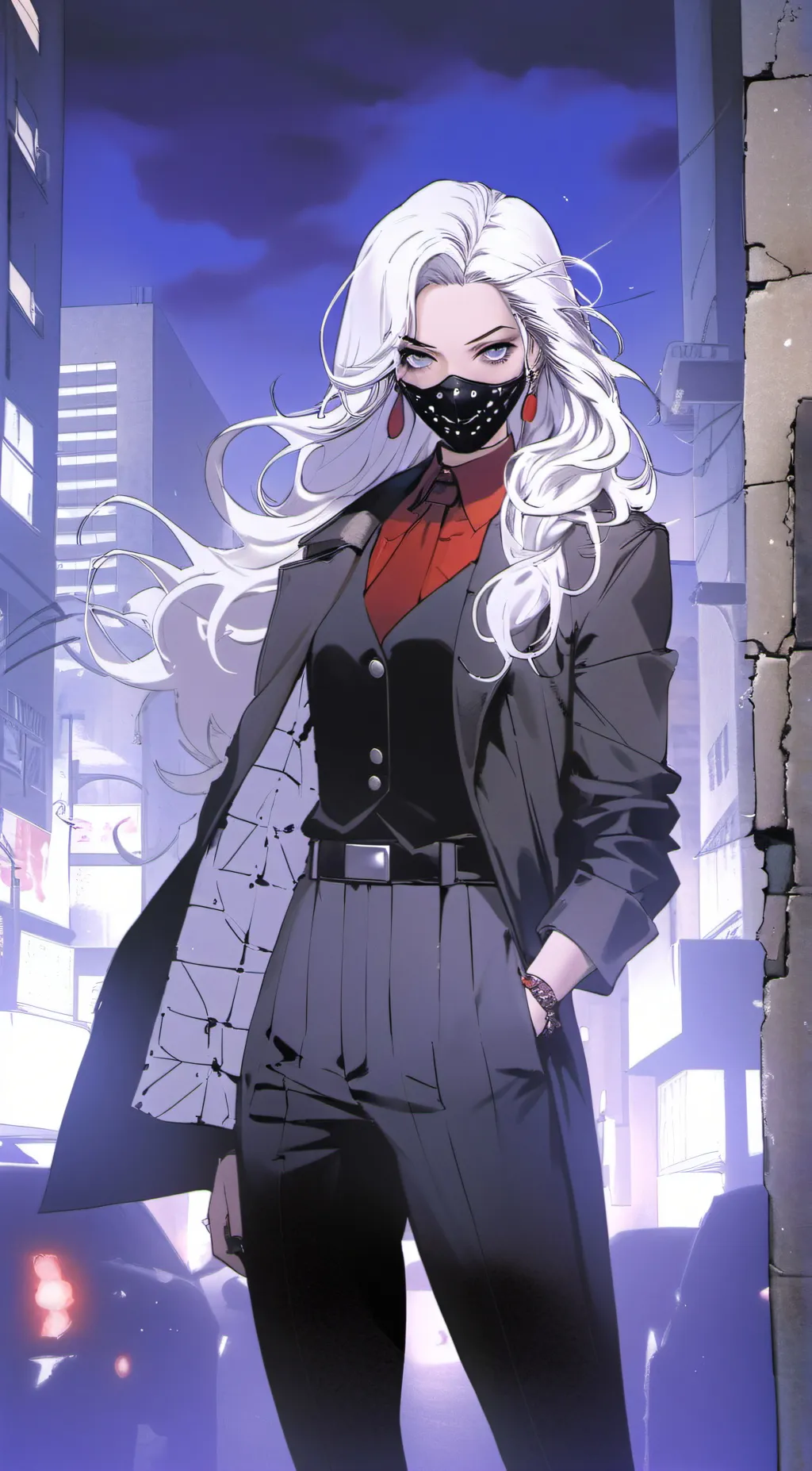 ai character: Ash background