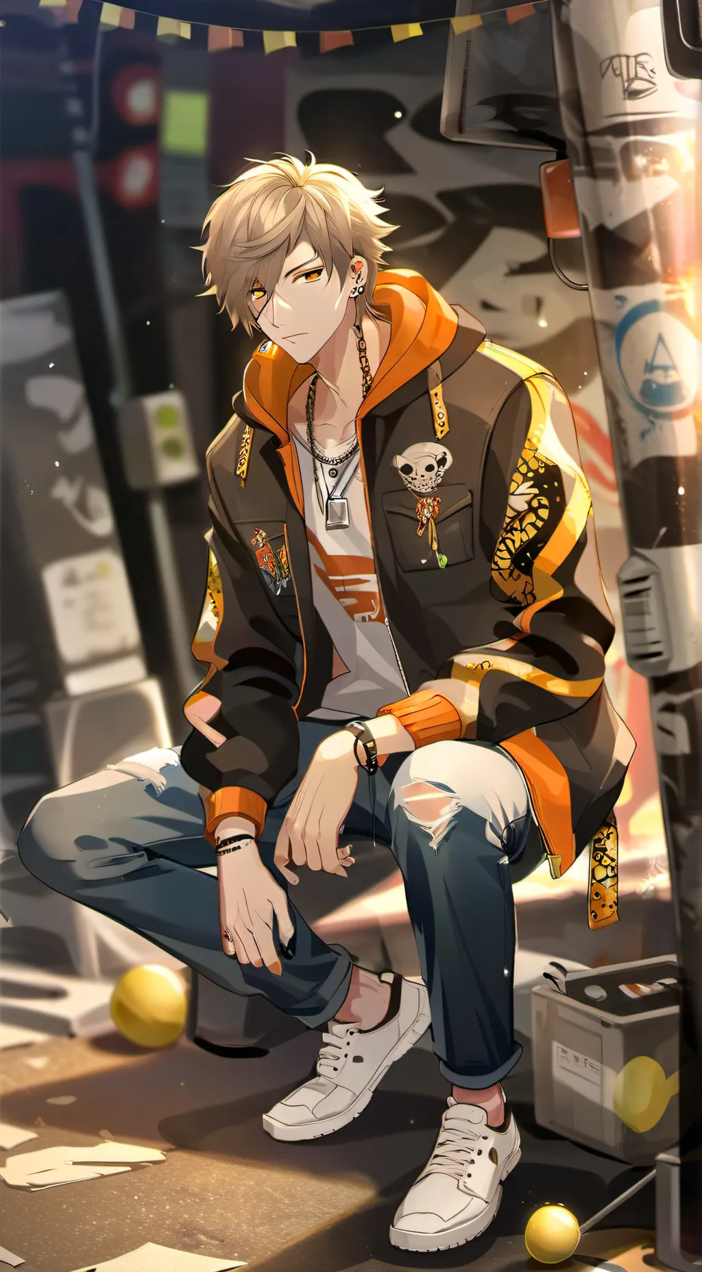 ai character: adrel background