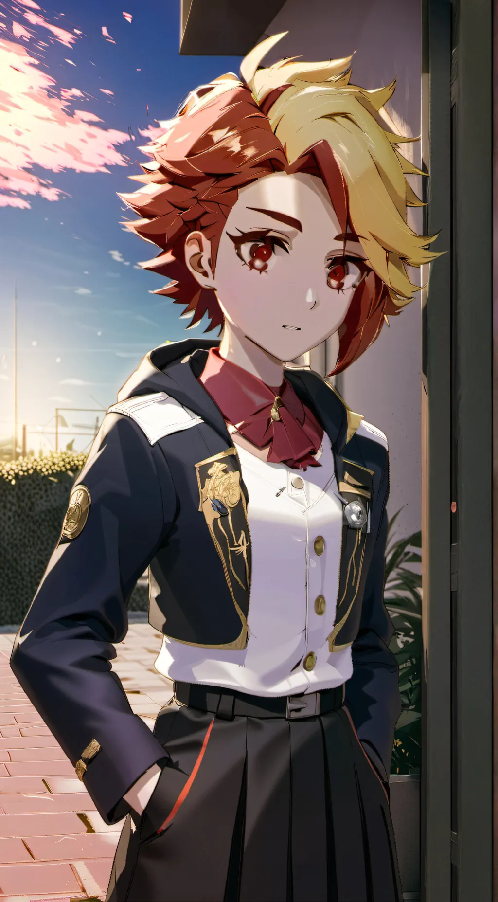 ai character: Hanabi Kirishima background