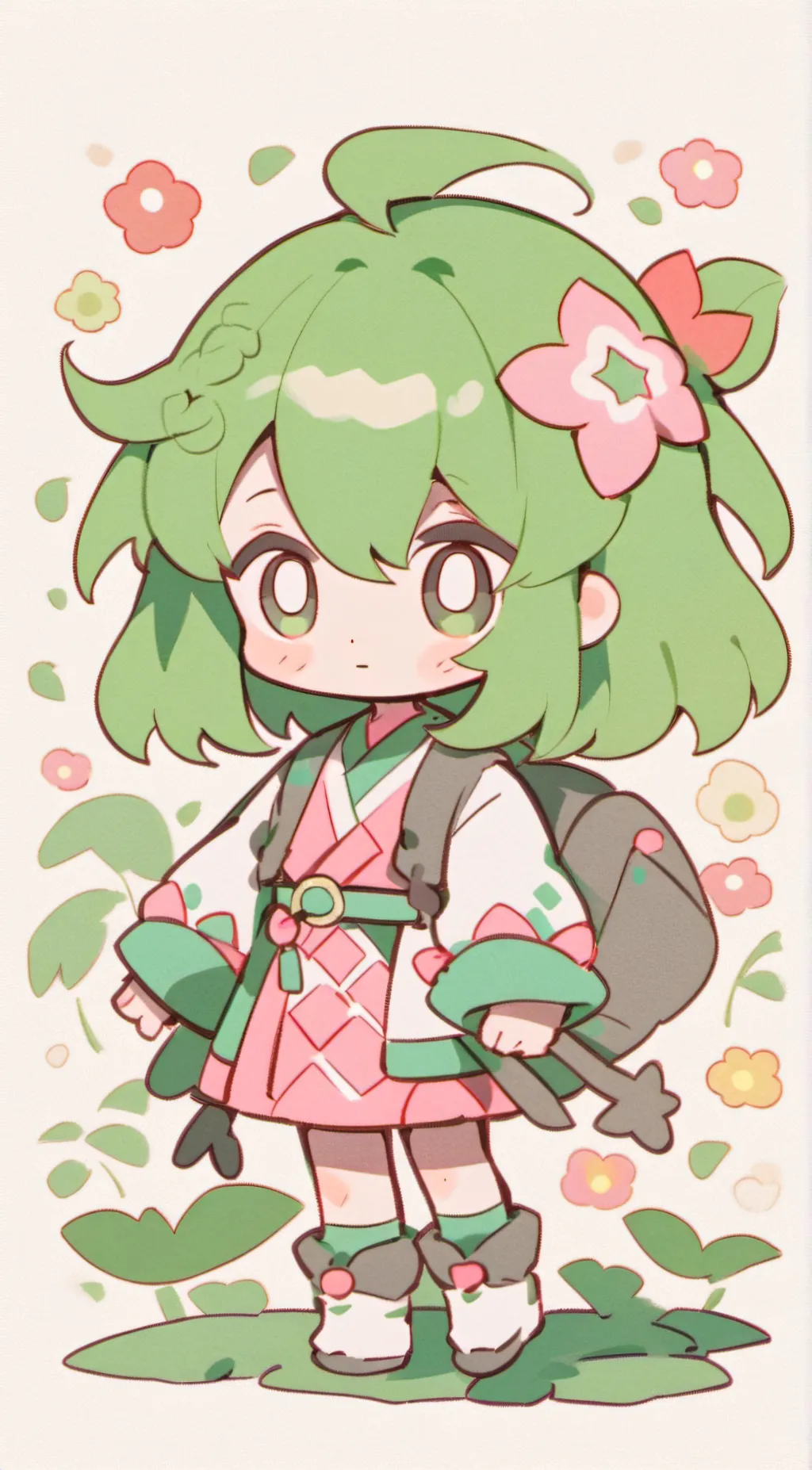 ai character: cash background