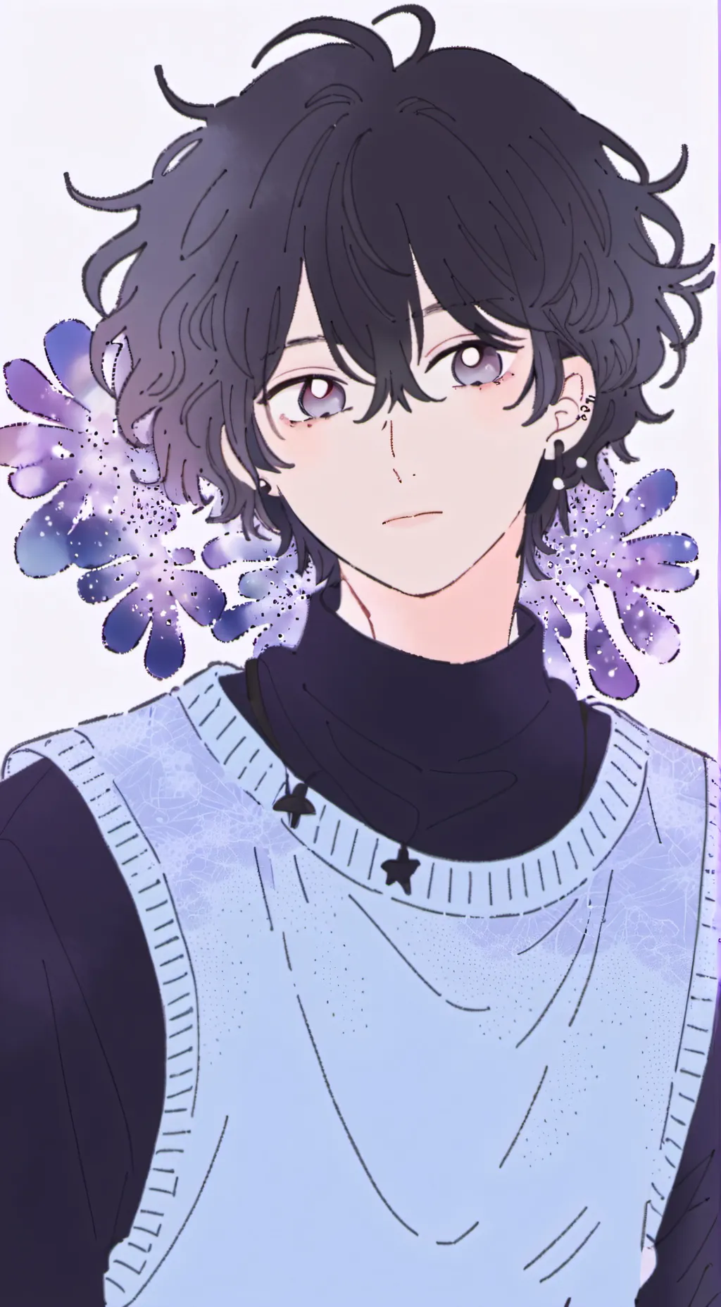 ai character: 珂何 background