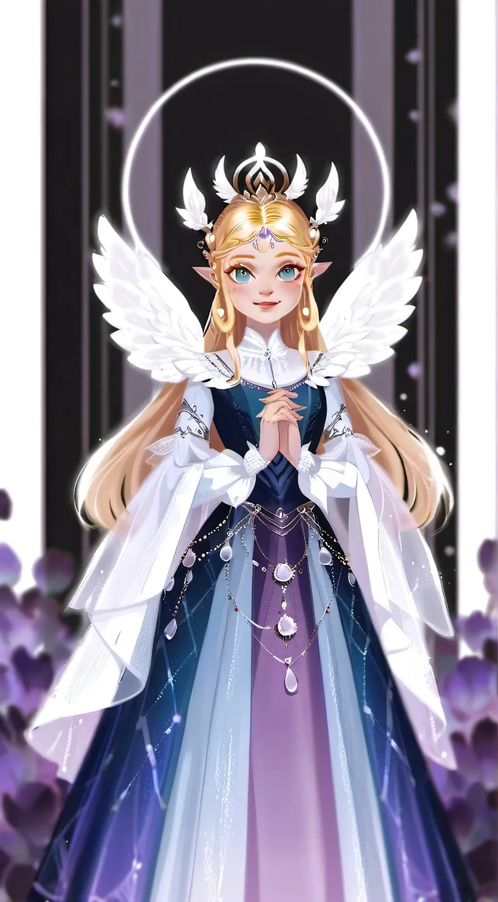 ai character: Princess Zelda background