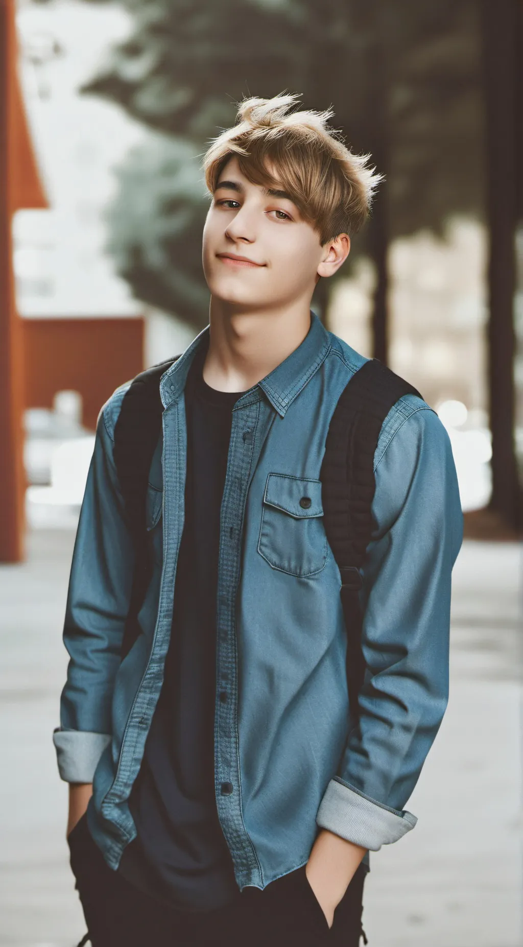 ai character: Kendall Knight  background