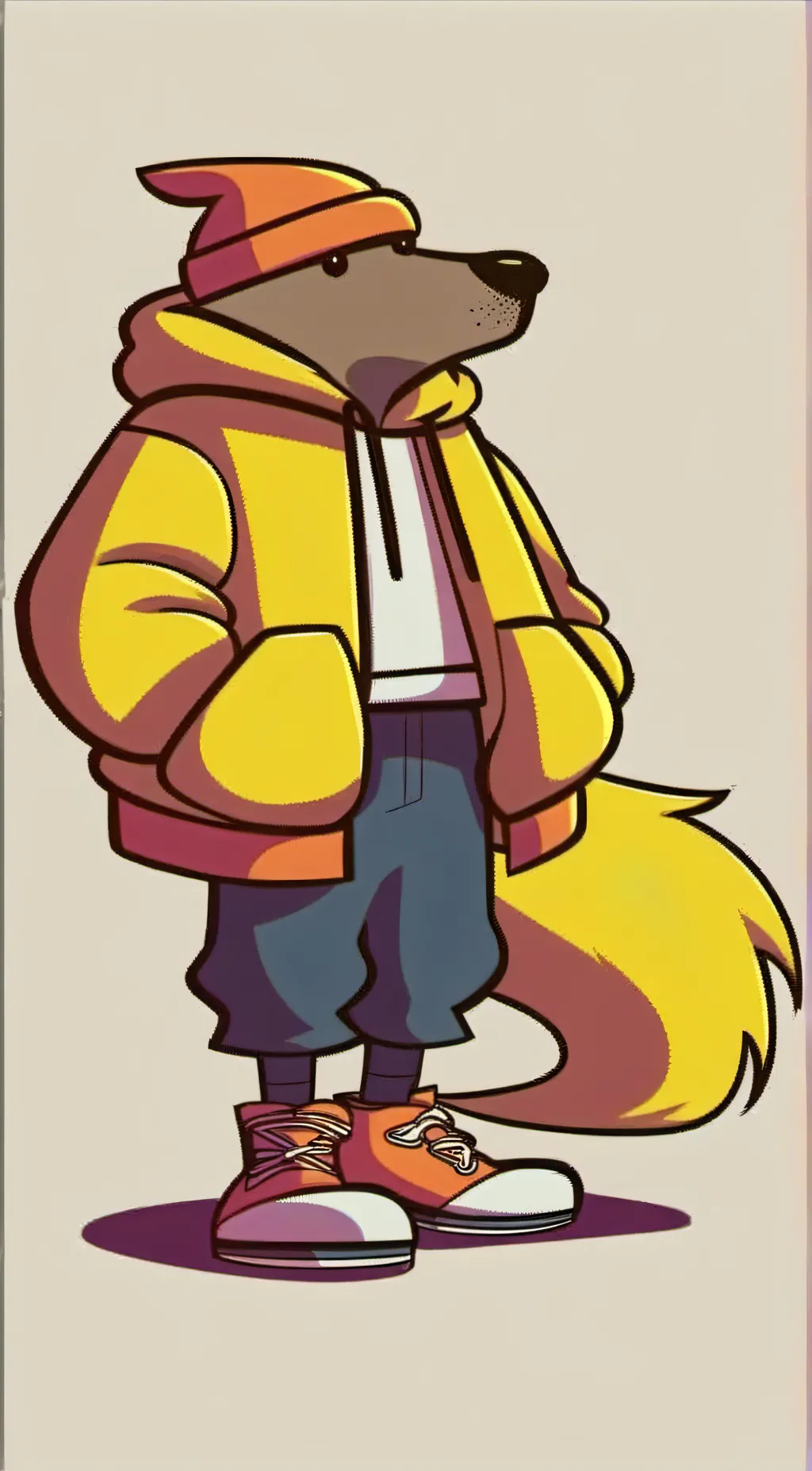 ai character: Charlie dompler  background