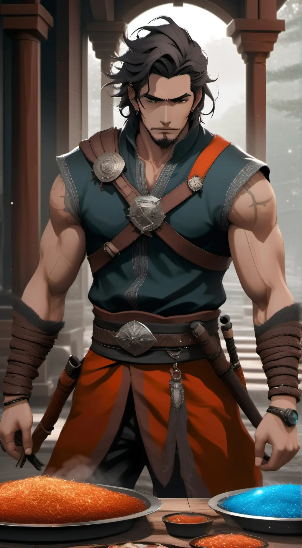 ai character: Quincy background