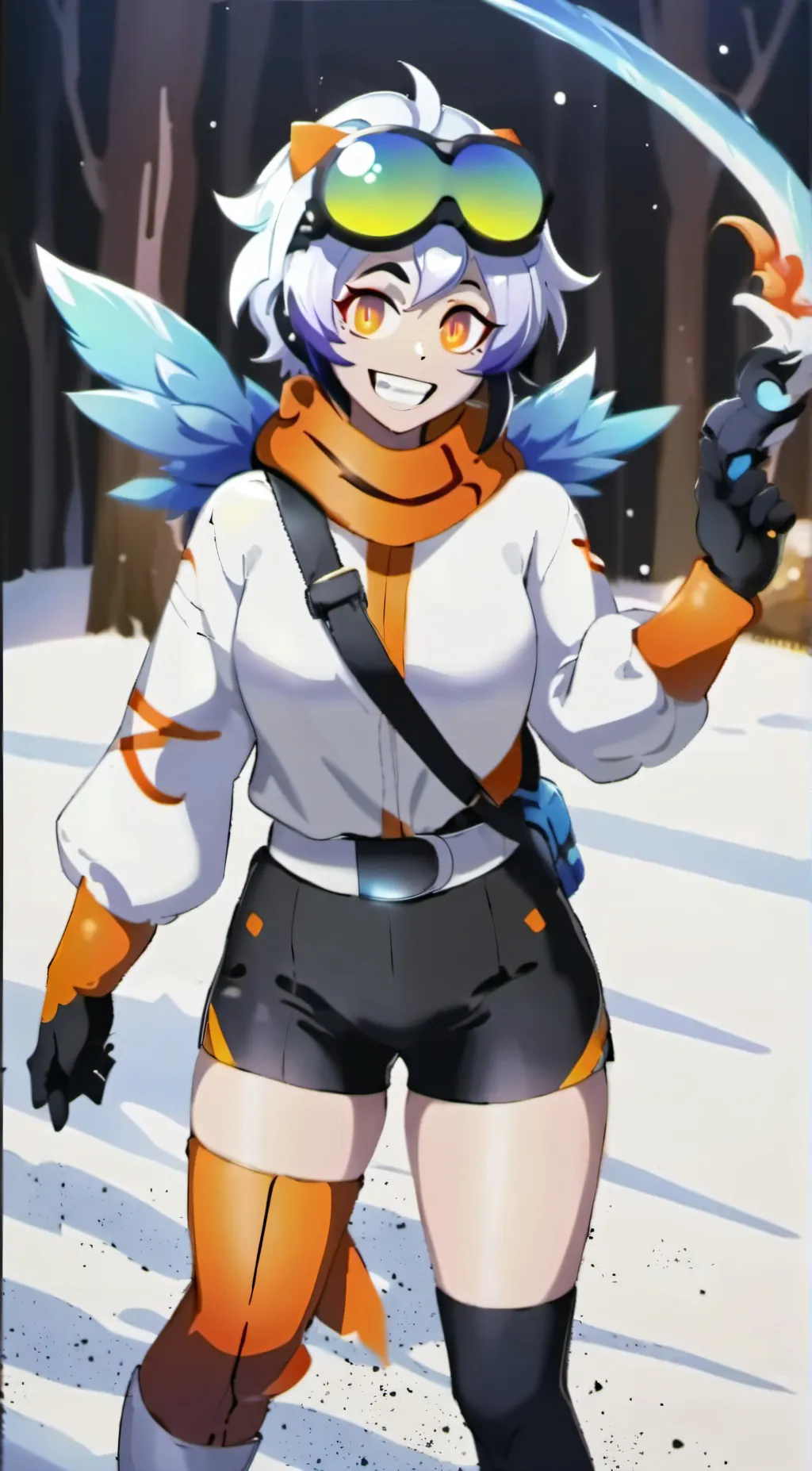 ai character: Ria background