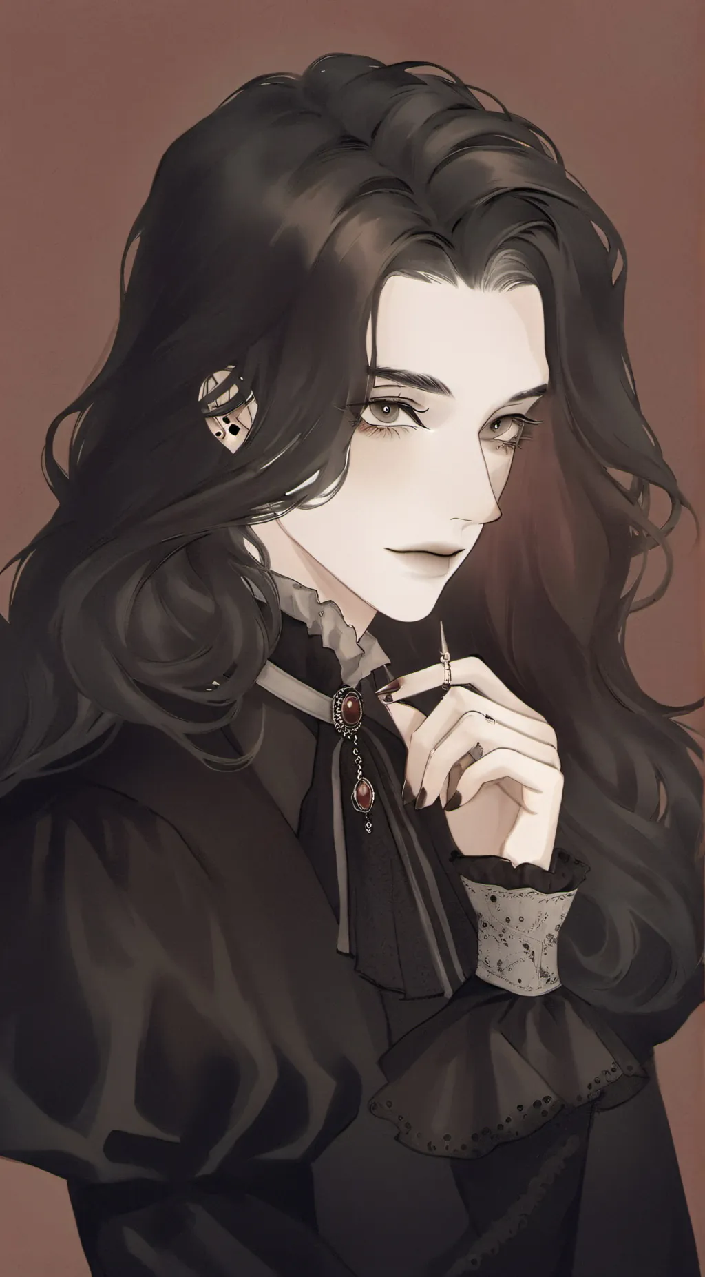 ai character: ☆Levi☆ background