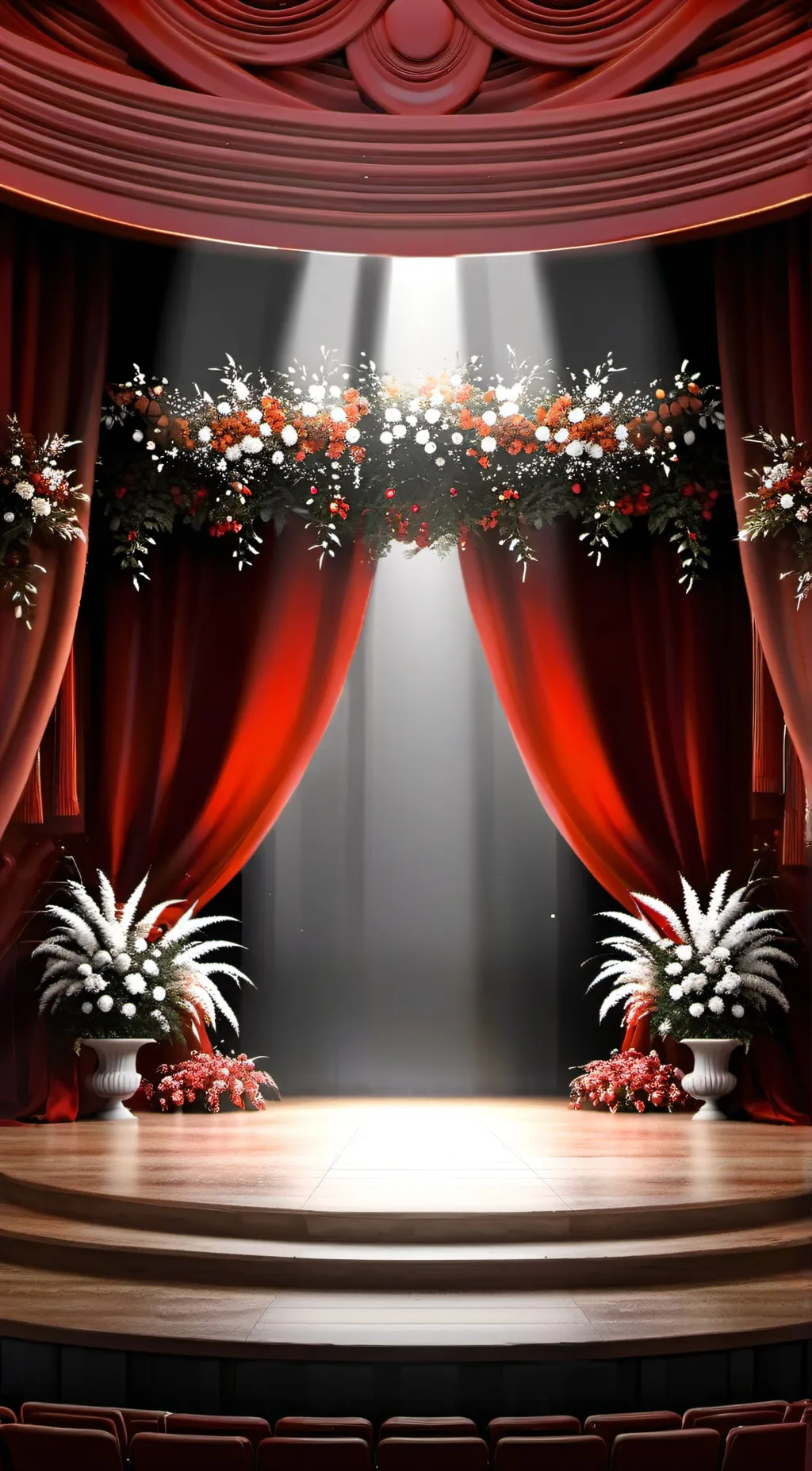 ai character: 💀The concert💀 background