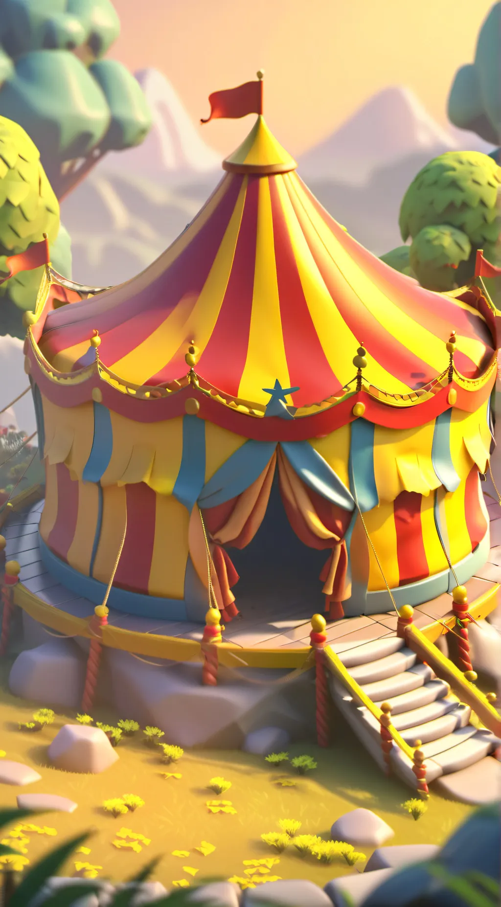 ai character: TADC background