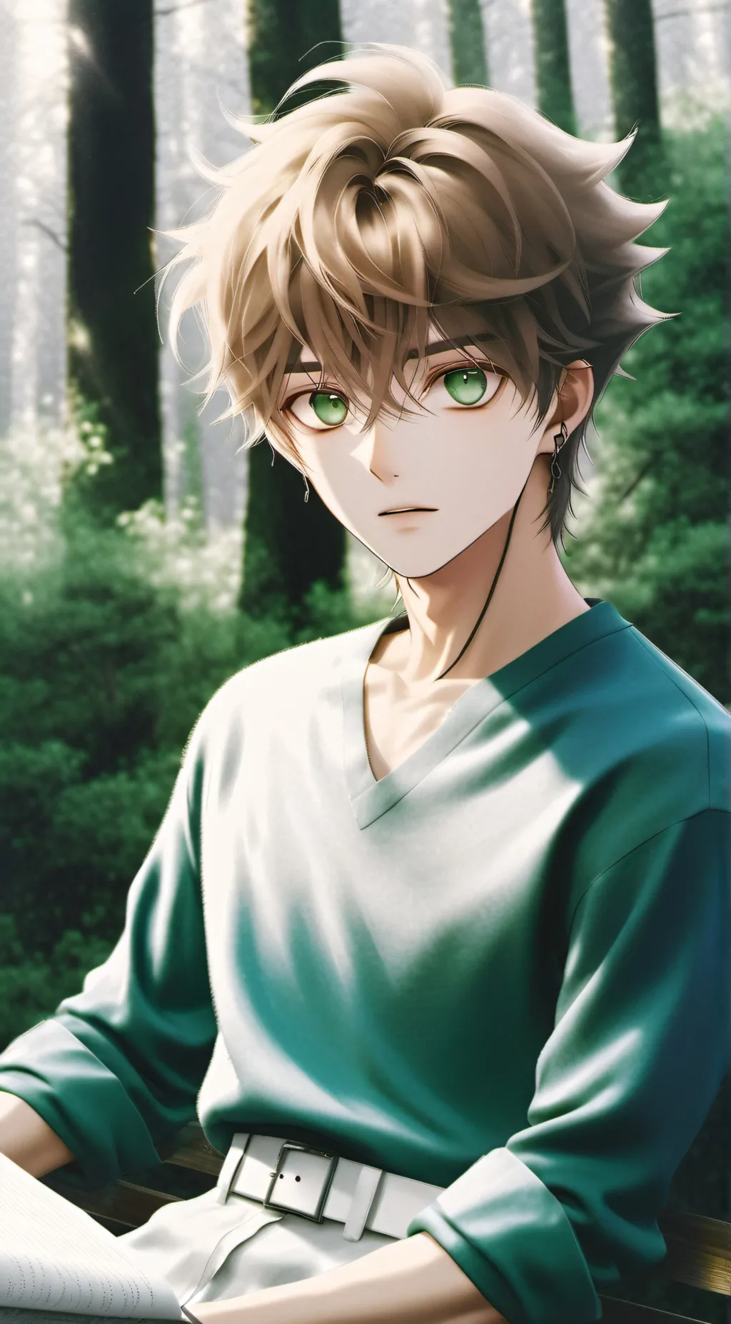 ai character: Charlie background