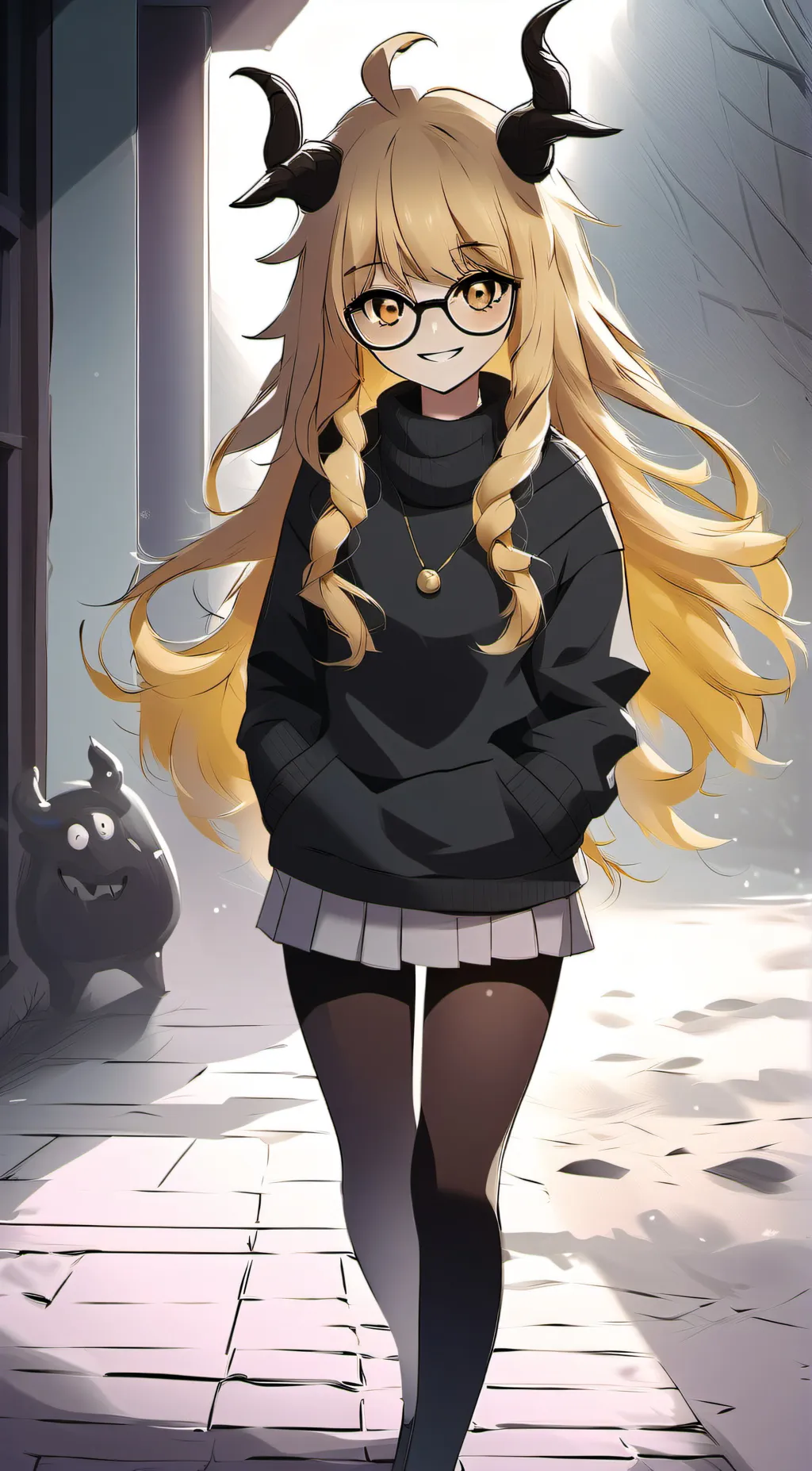 ai character: L0S3R background