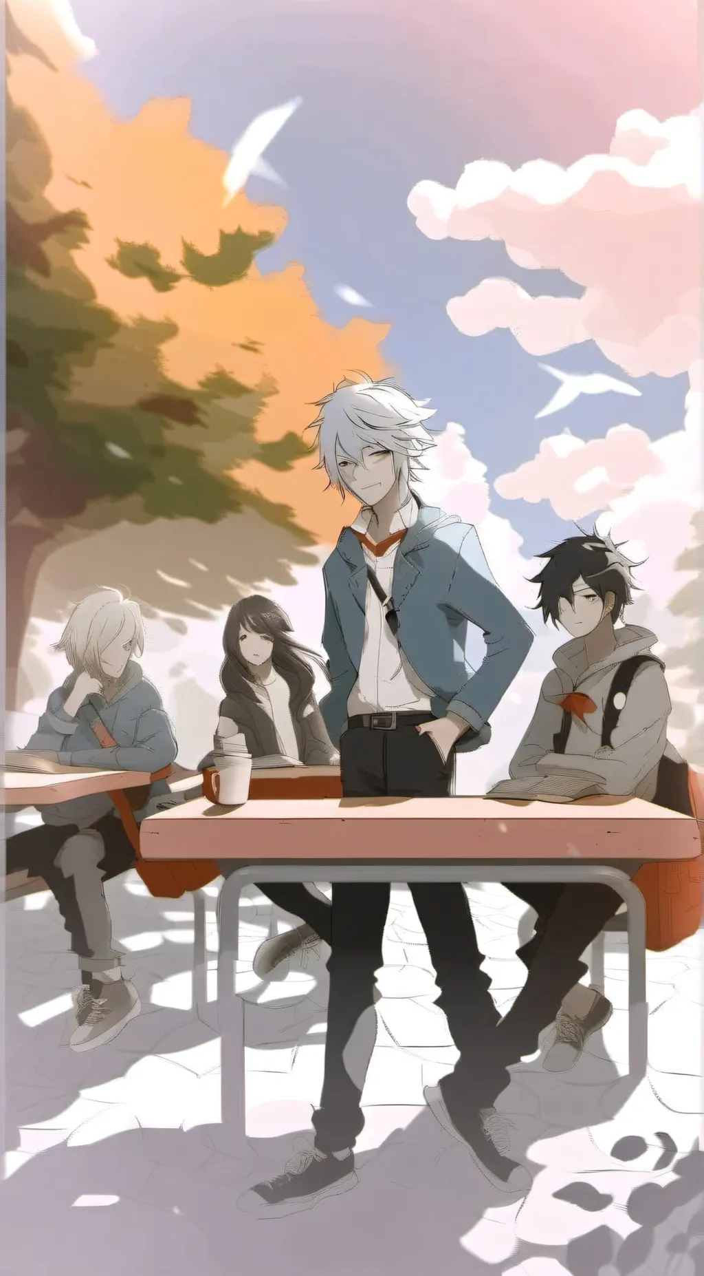 ai character: Lincoln Loud background