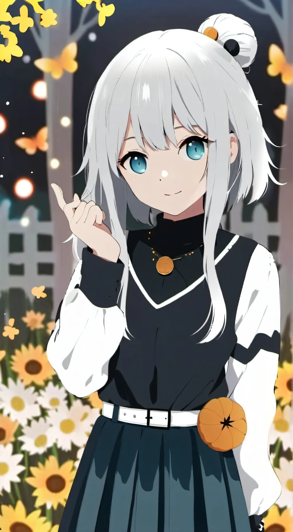 ai character: Demon slayer  background