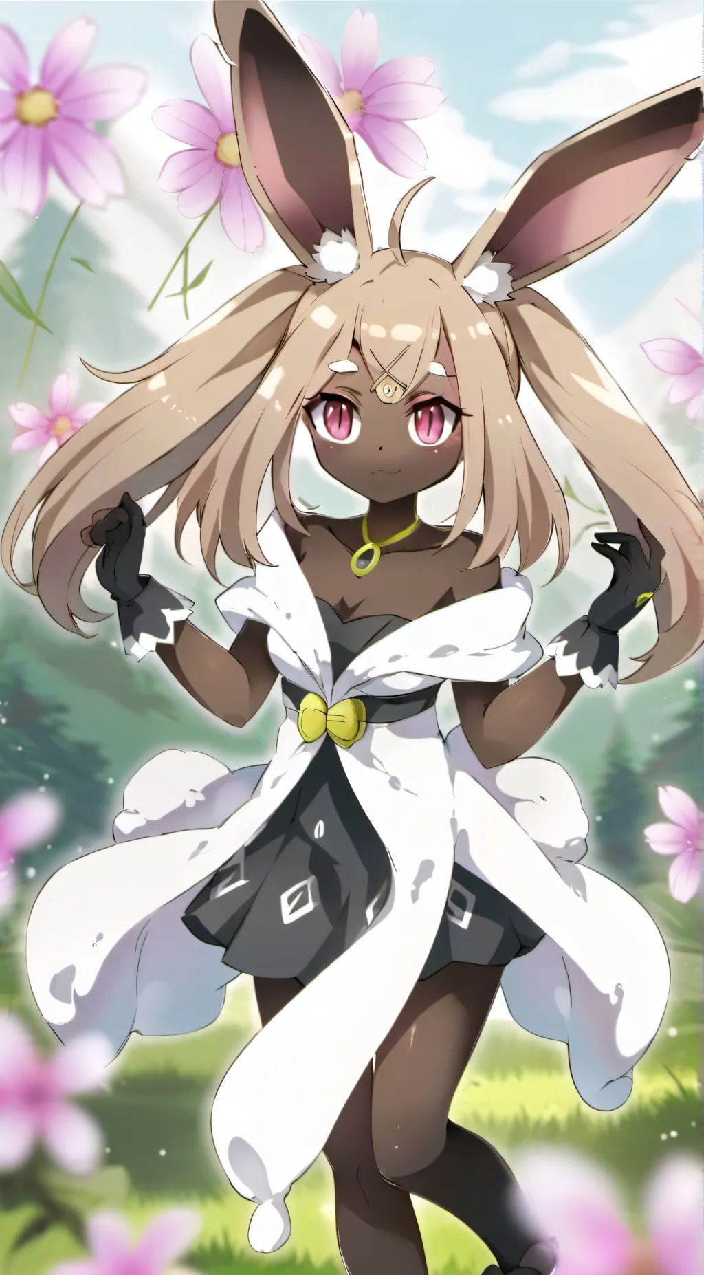 ai character: lopunny  background