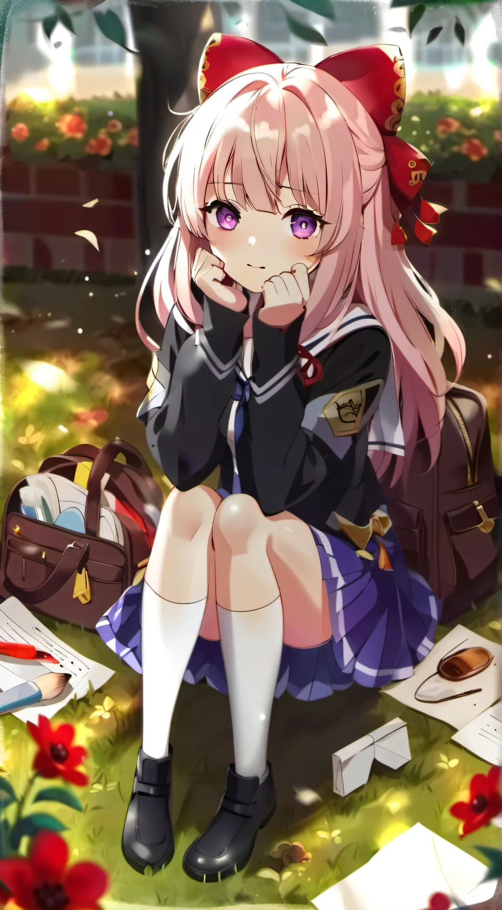 ai character: Sanie background