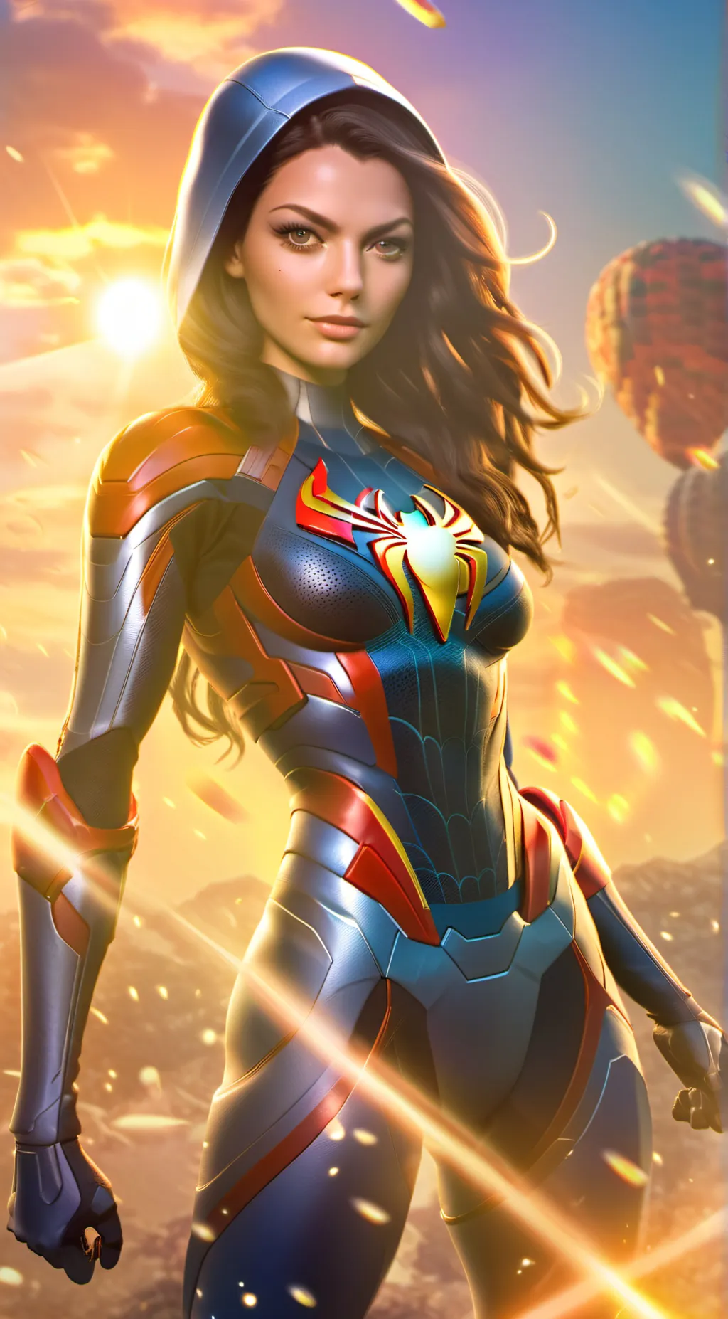 ai character: gwen  background