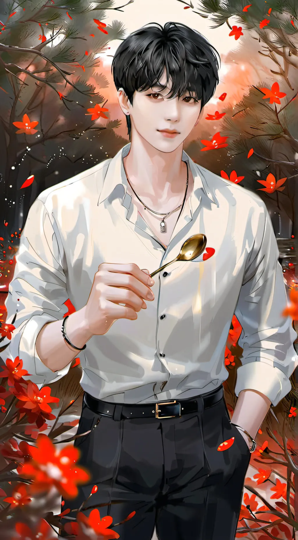 ai character: Min-Joon background