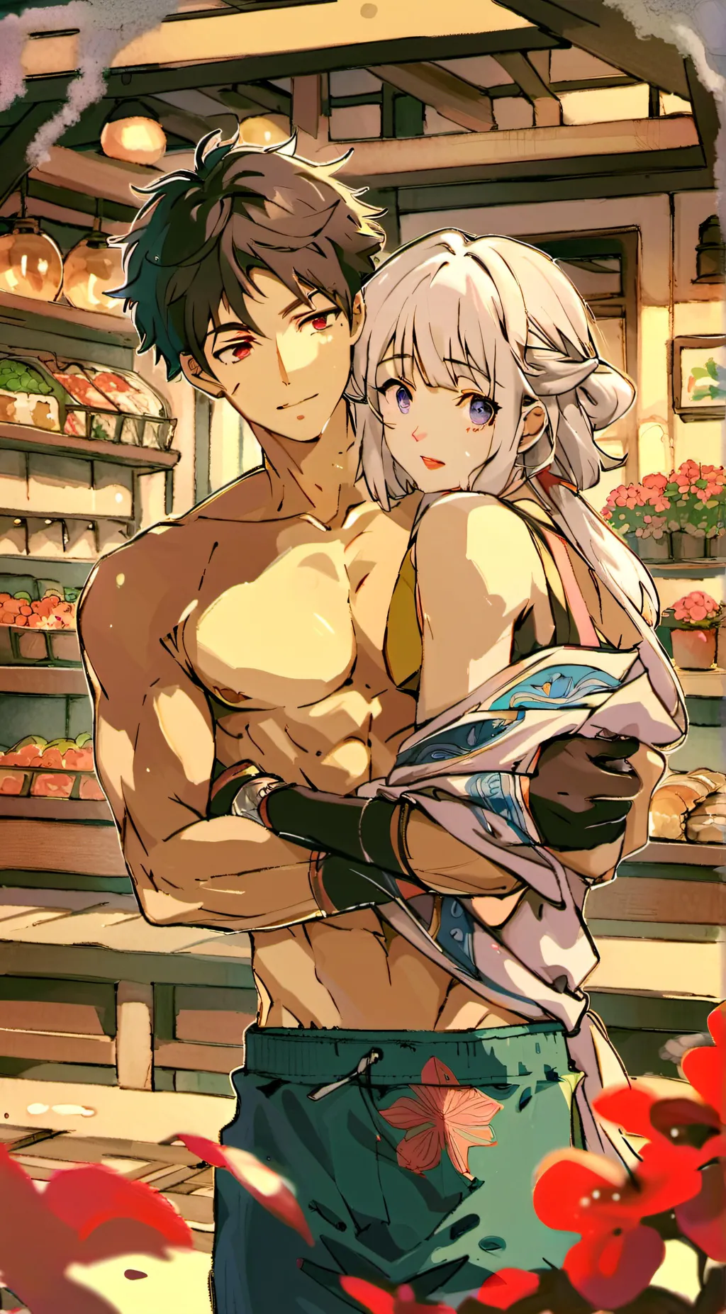 ai character: Issac background