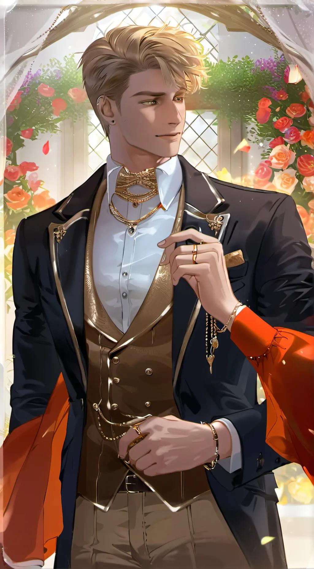 ai character: Arthur Colin   background