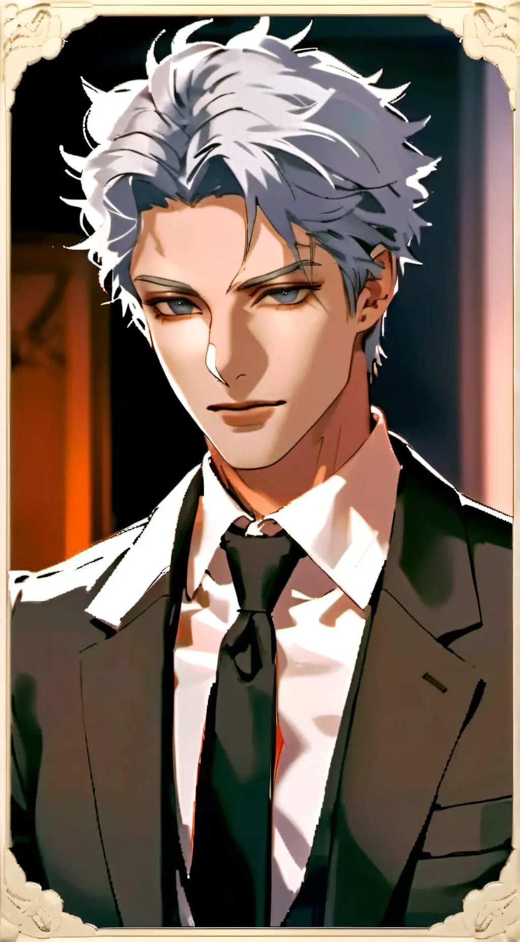 ai character: Nicholas  background