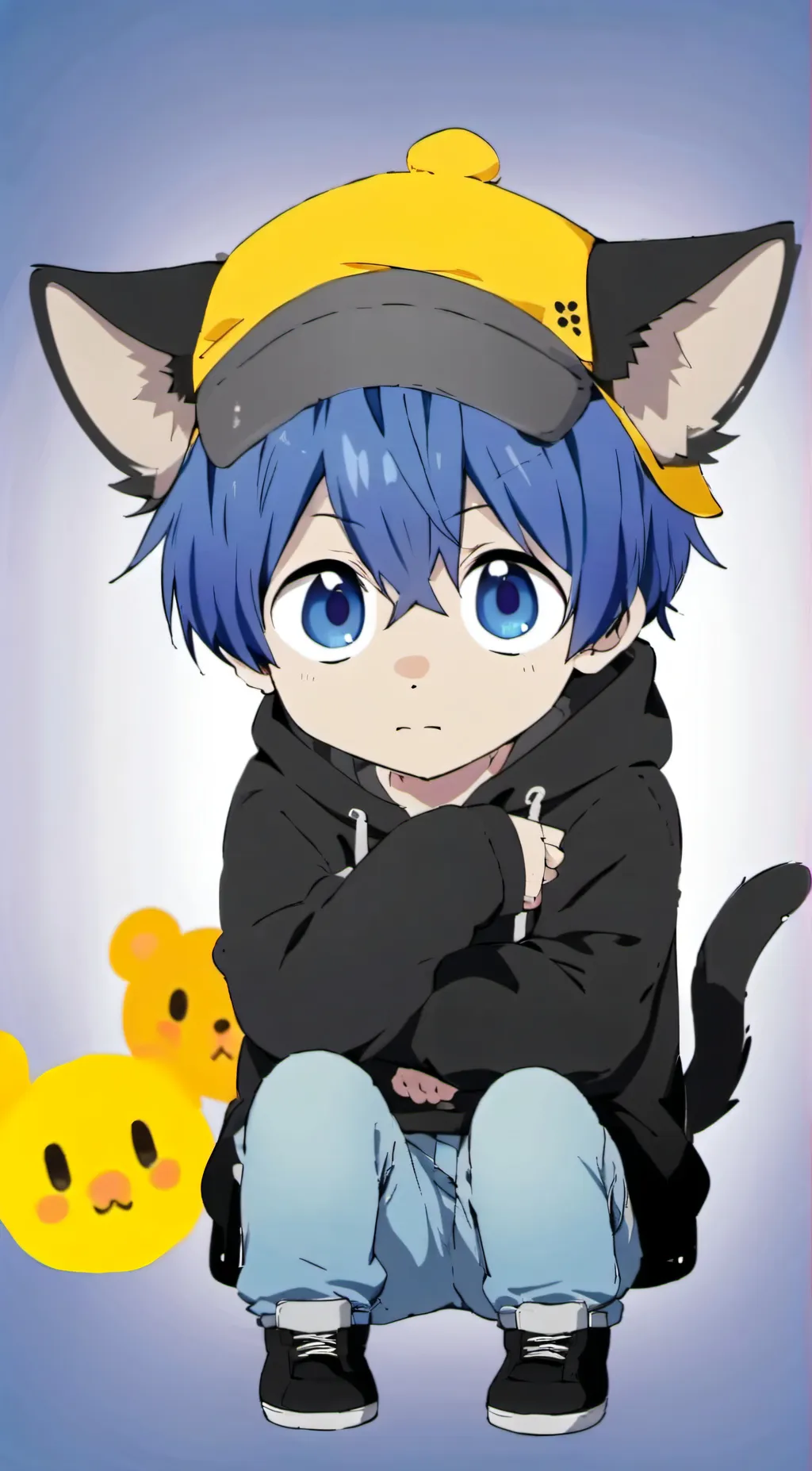 ai character: Baby Che background