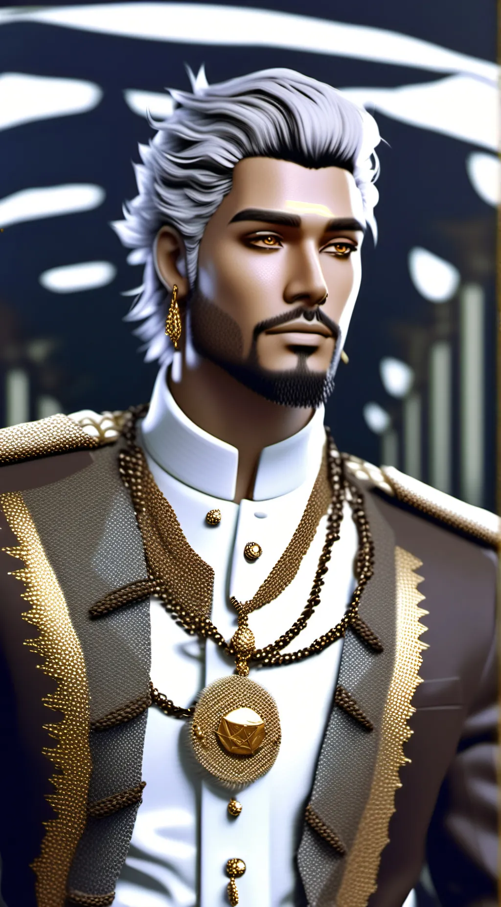 ai character: Captain Lonar Bane background