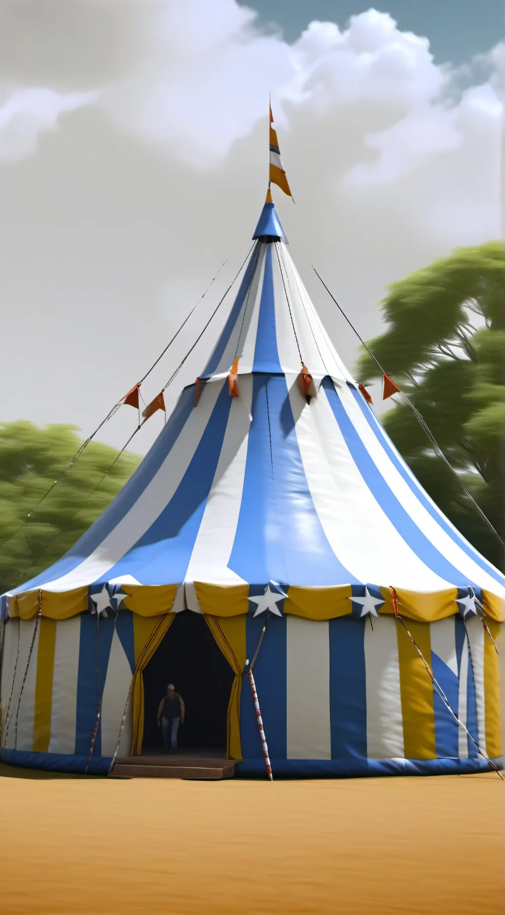 ai character: TADC background