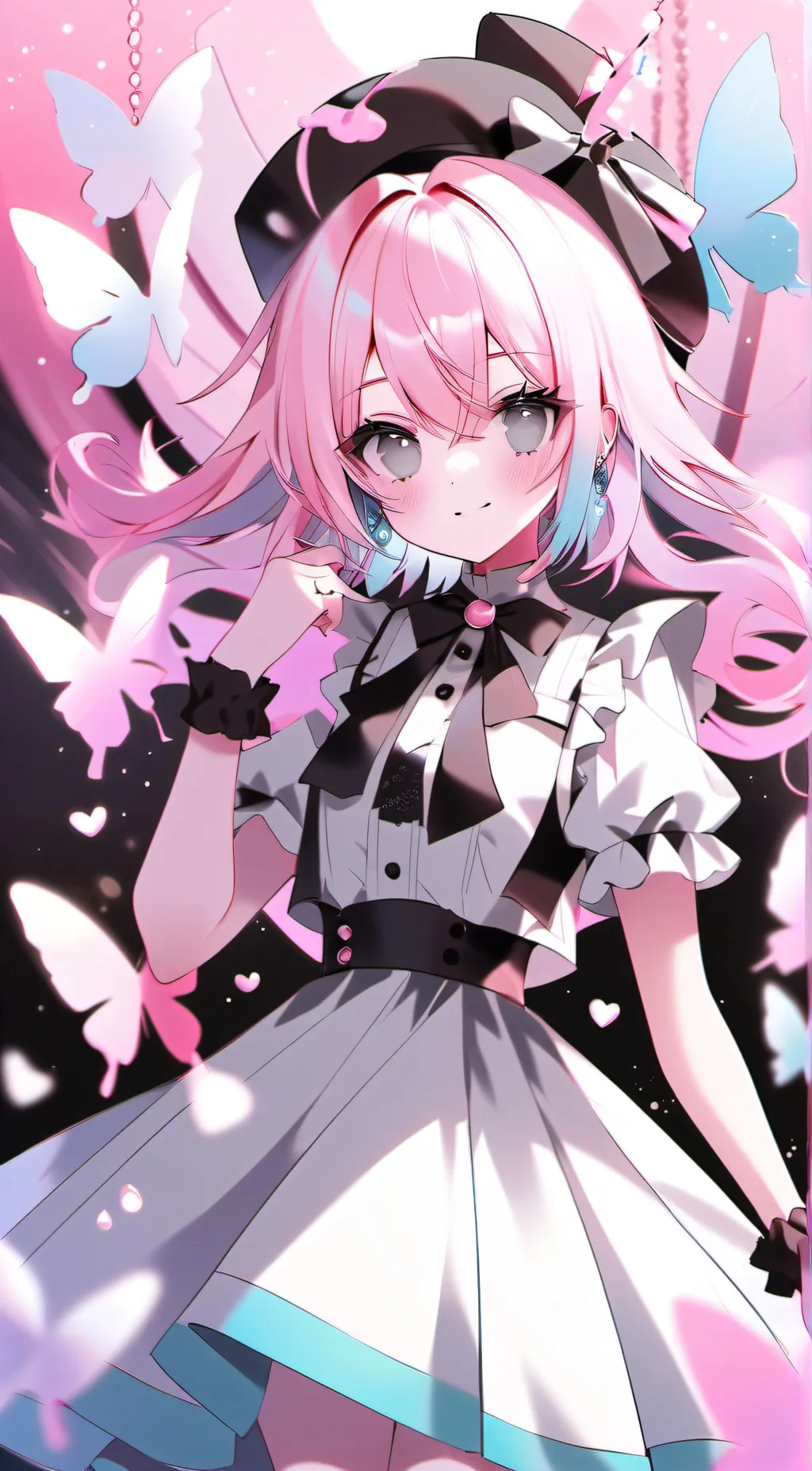 ai character: luna background