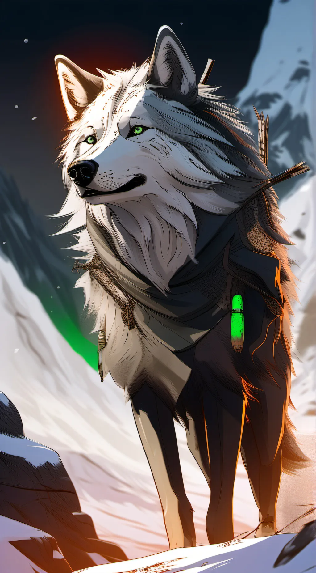 ai character: kasper background