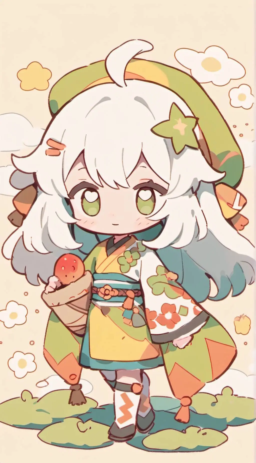 ai character: rainbow friend&sc background