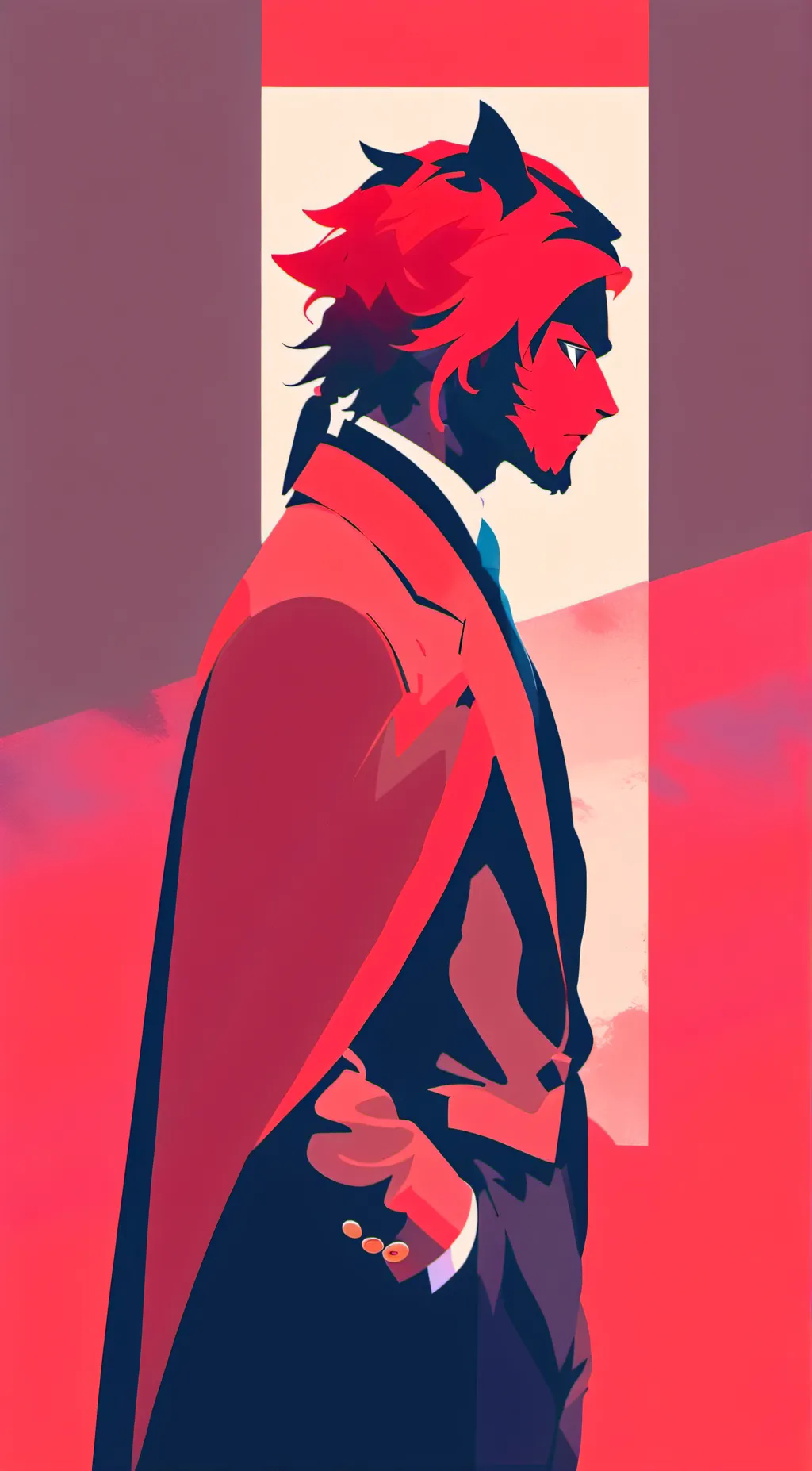 ai character: allan background