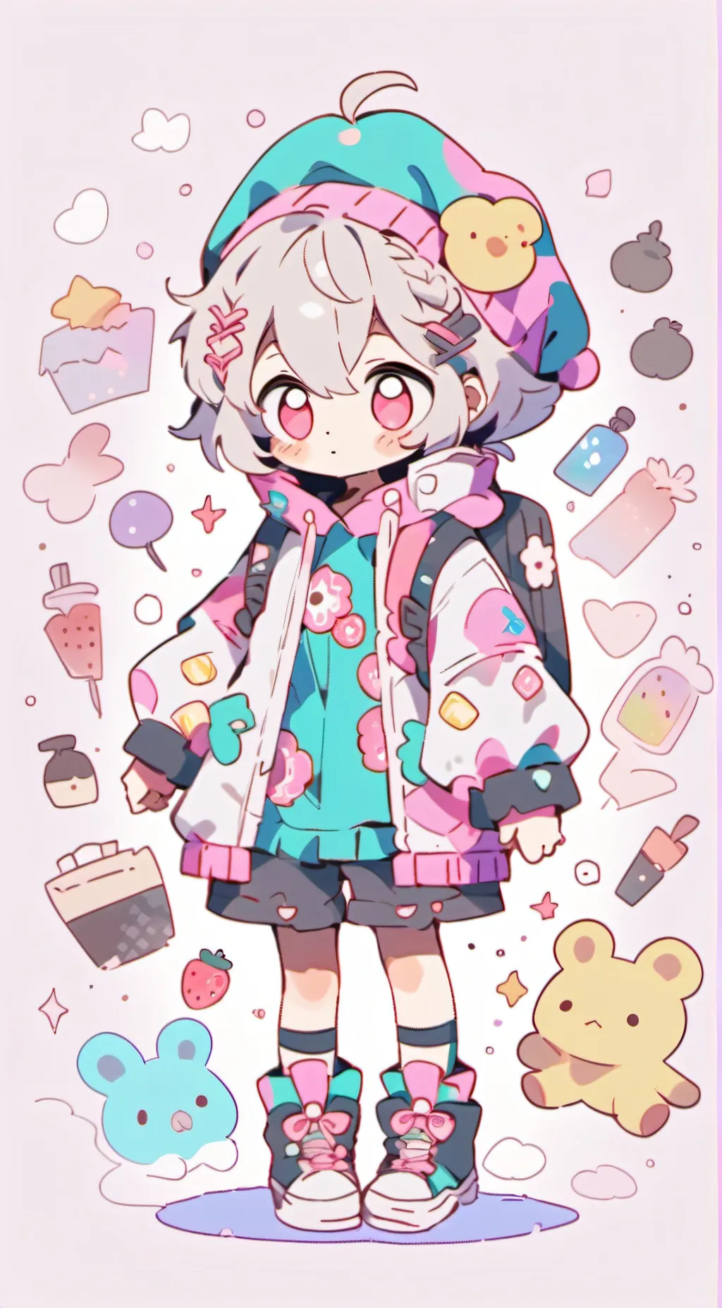 ai character: Aria background