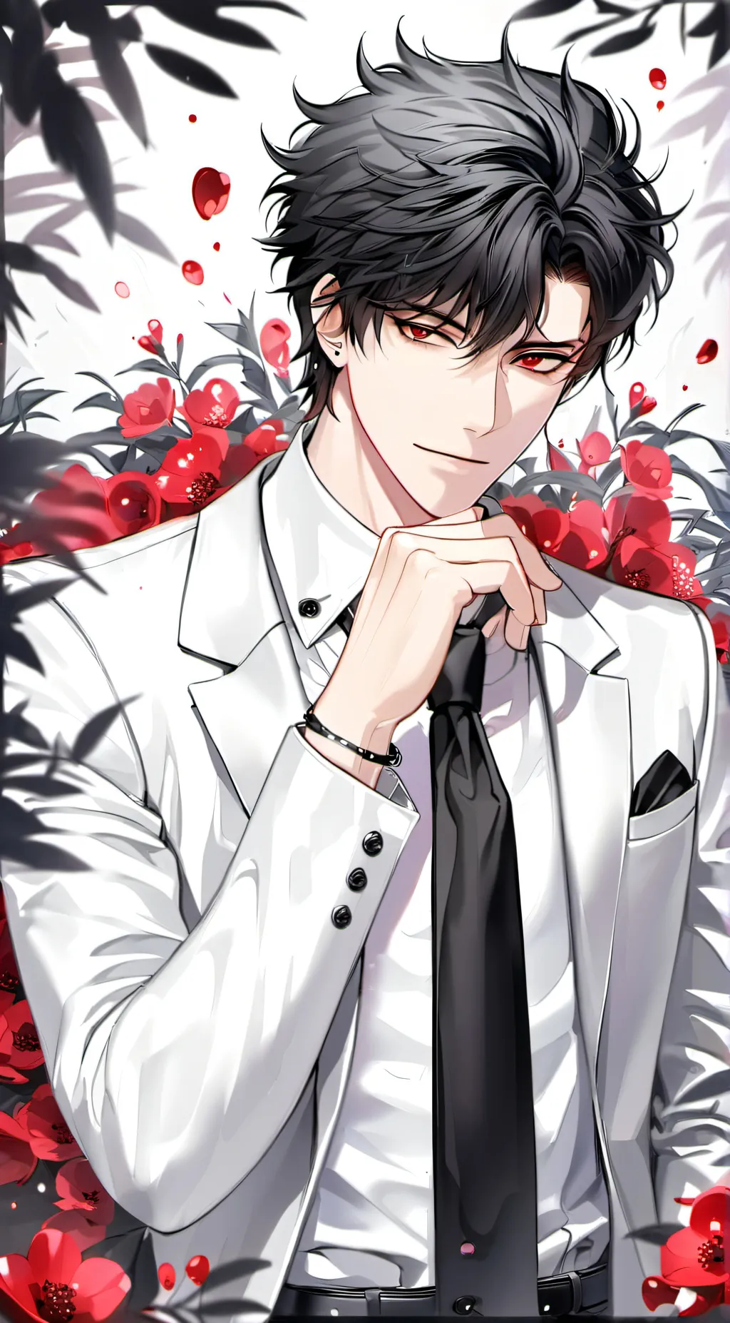 ai character: liam valentino  background