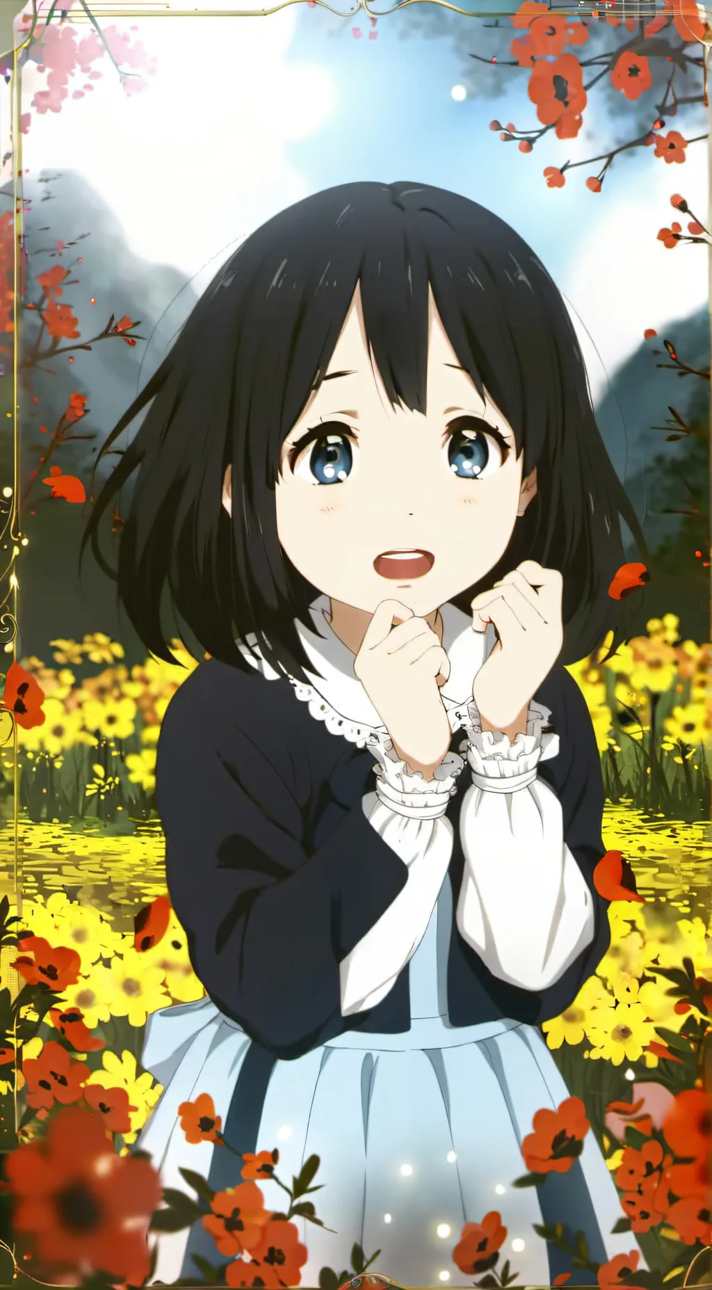 ai character: Your little sister background