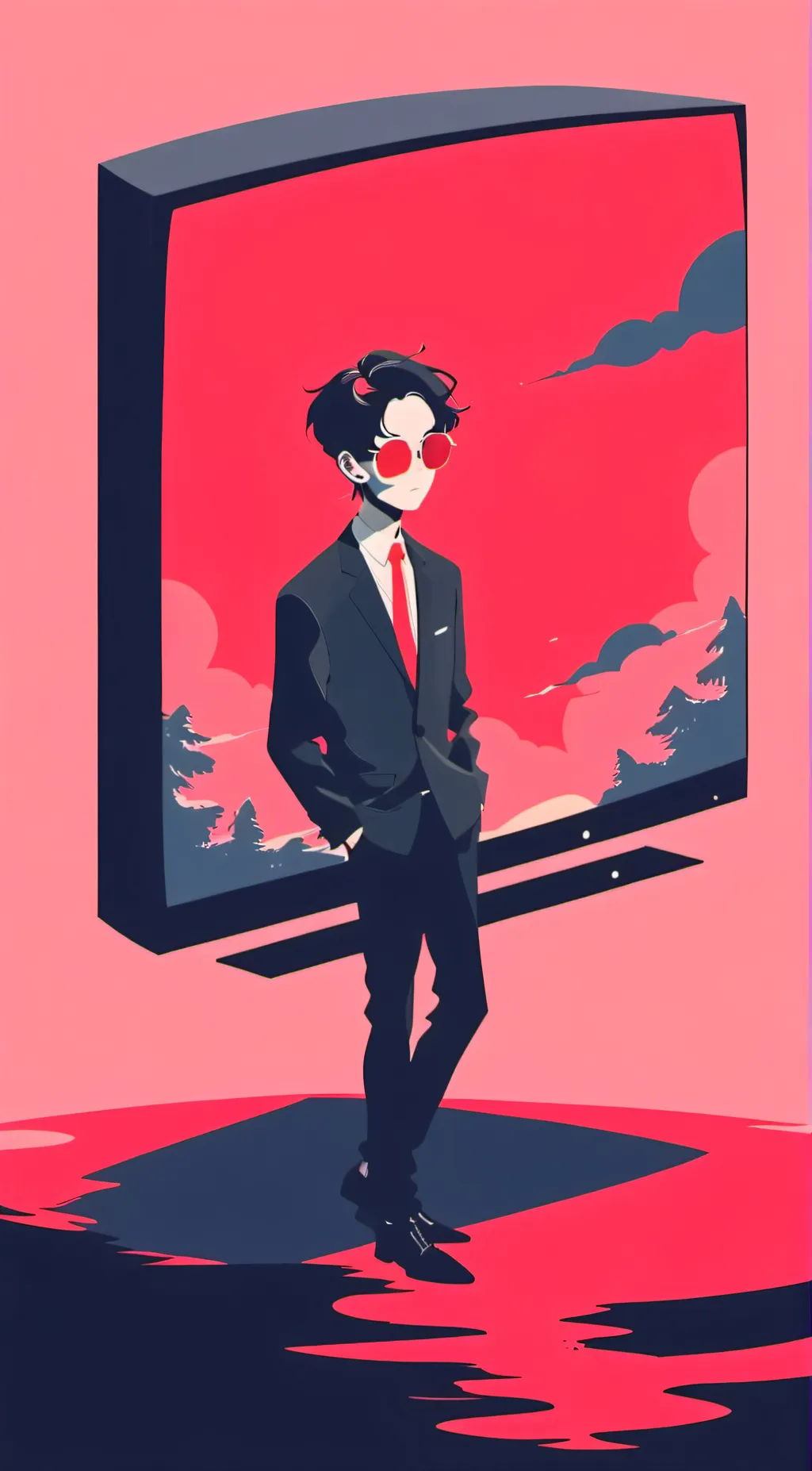 ai character: PuzzleVision background