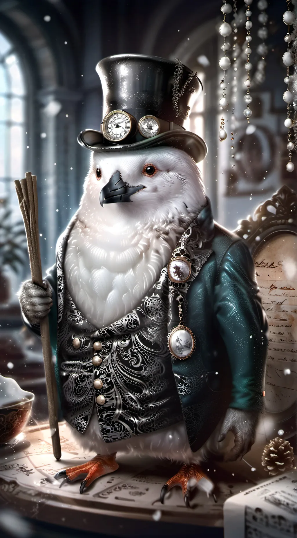 ai character: Excalibur background