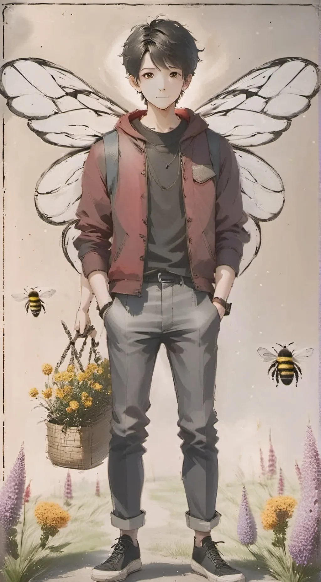 ai character: luke background