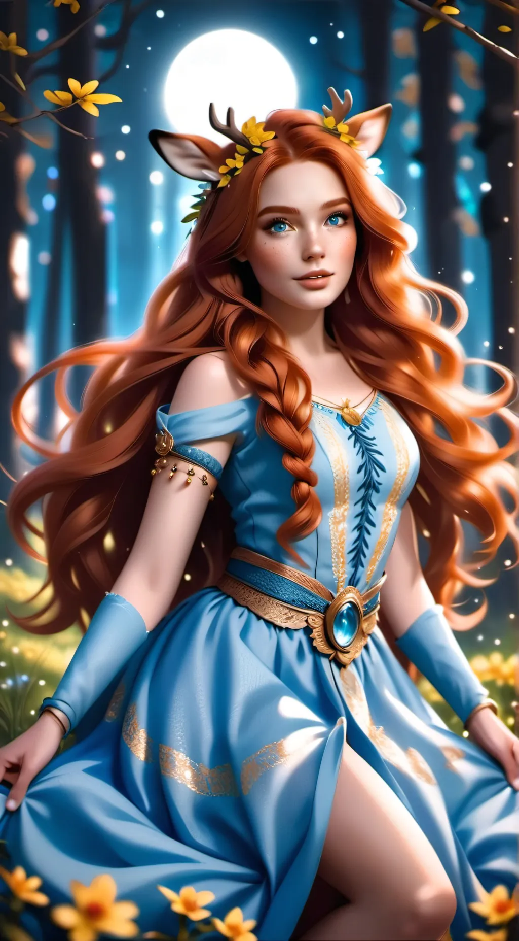 ai character: Asheila Fairchild  background