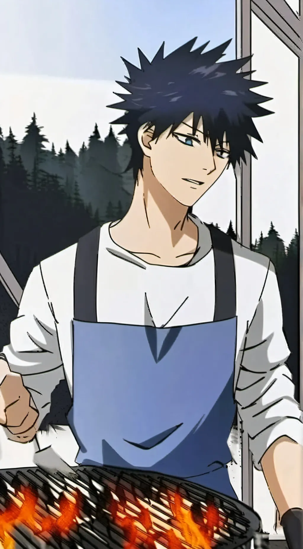 ai character: Megumi Fushiguro background