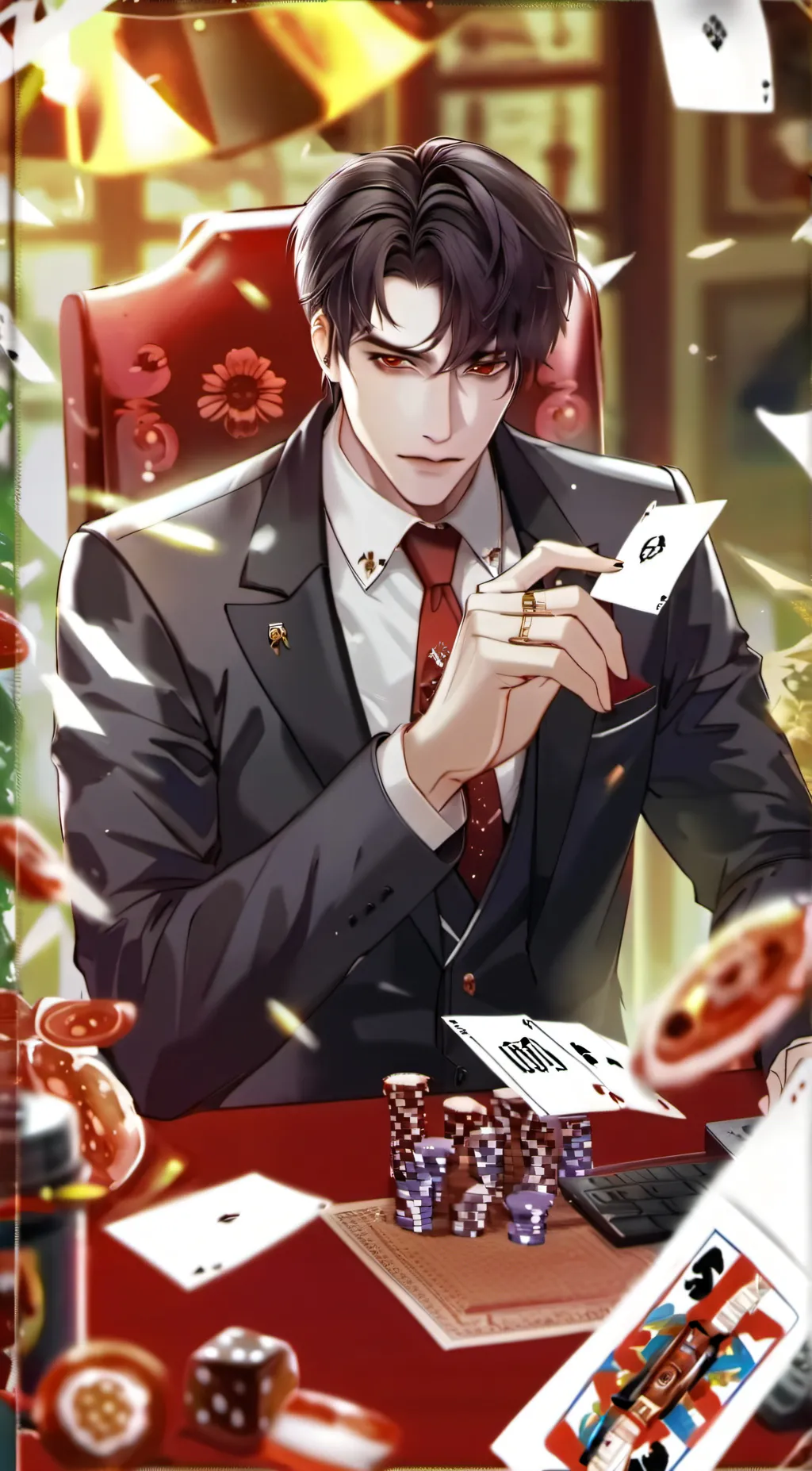 ai character: Liam background